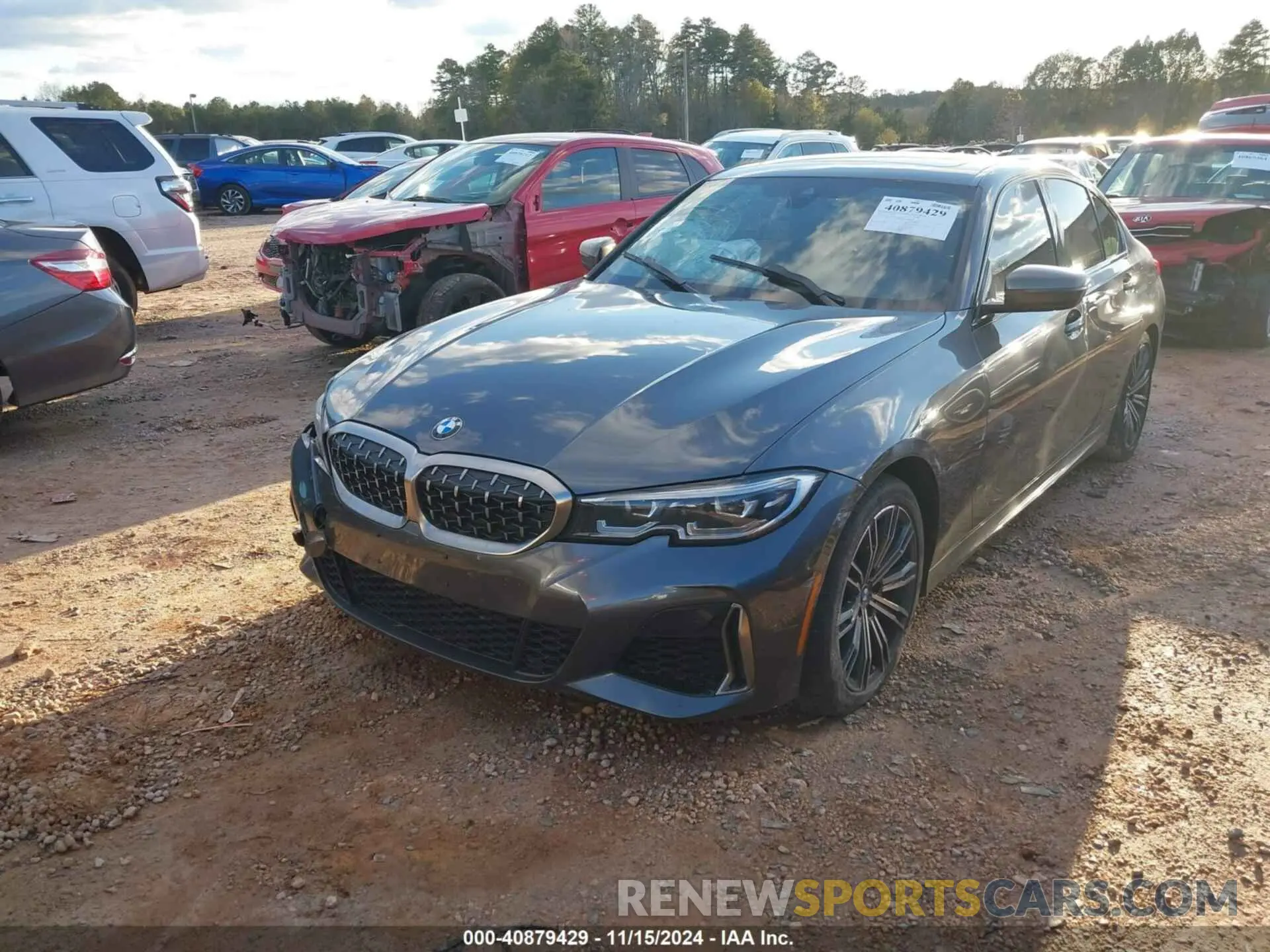 2 Photograph of a damaged car WBA5U7C01LFH14560 BMW 3 SERIES 2020