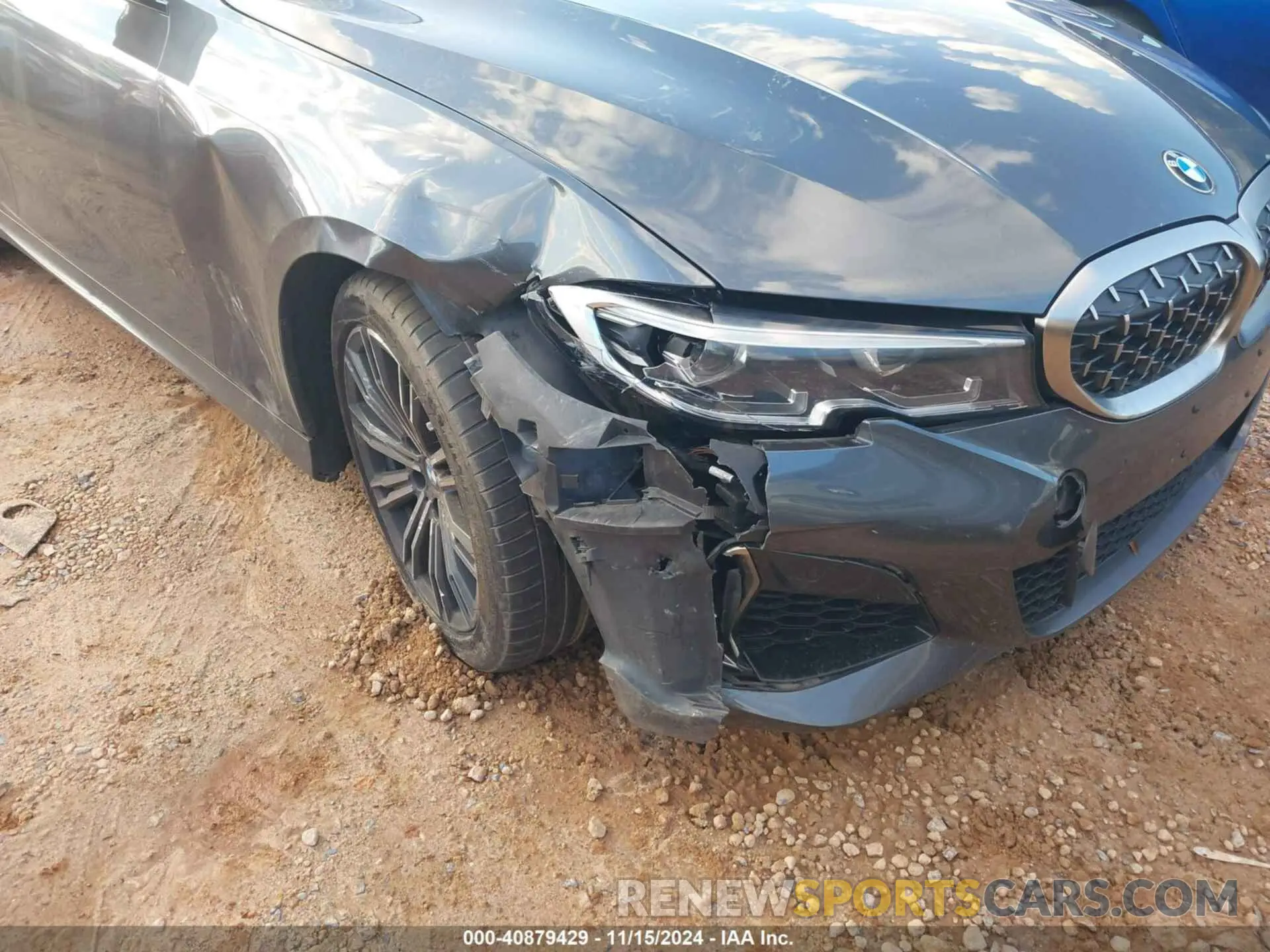 6 Photograph of a damaged car WBA5U7C01LFH14560 BMW 3 SERIES 2020