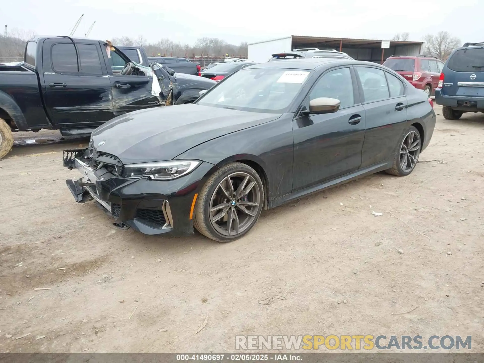 2 Photograph of a damaged car WBA5U7C02LAF54184 BMW 3 SERIES 2020