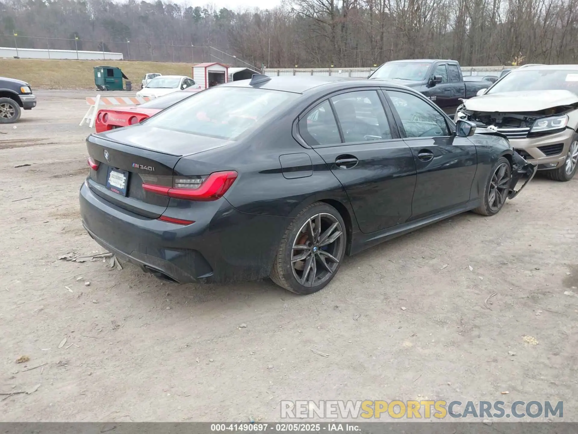 4 Photograph of a damaged car WBA5U7C02LAF54184 BMW 3 SERIES 2020