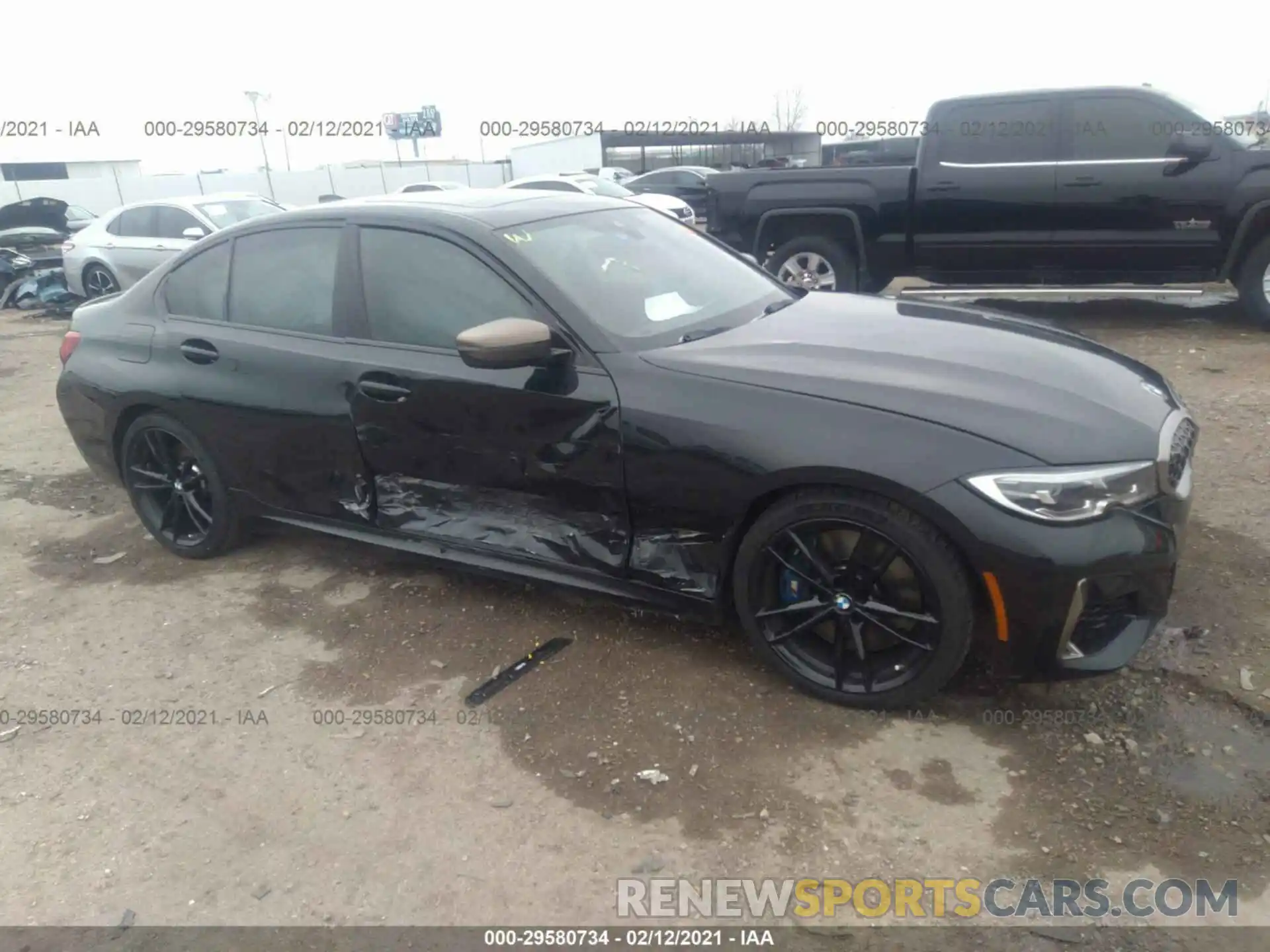 1 Photograph of a damaged car WBA5U7C02LFH16950 BMW 3 SERIES 2020