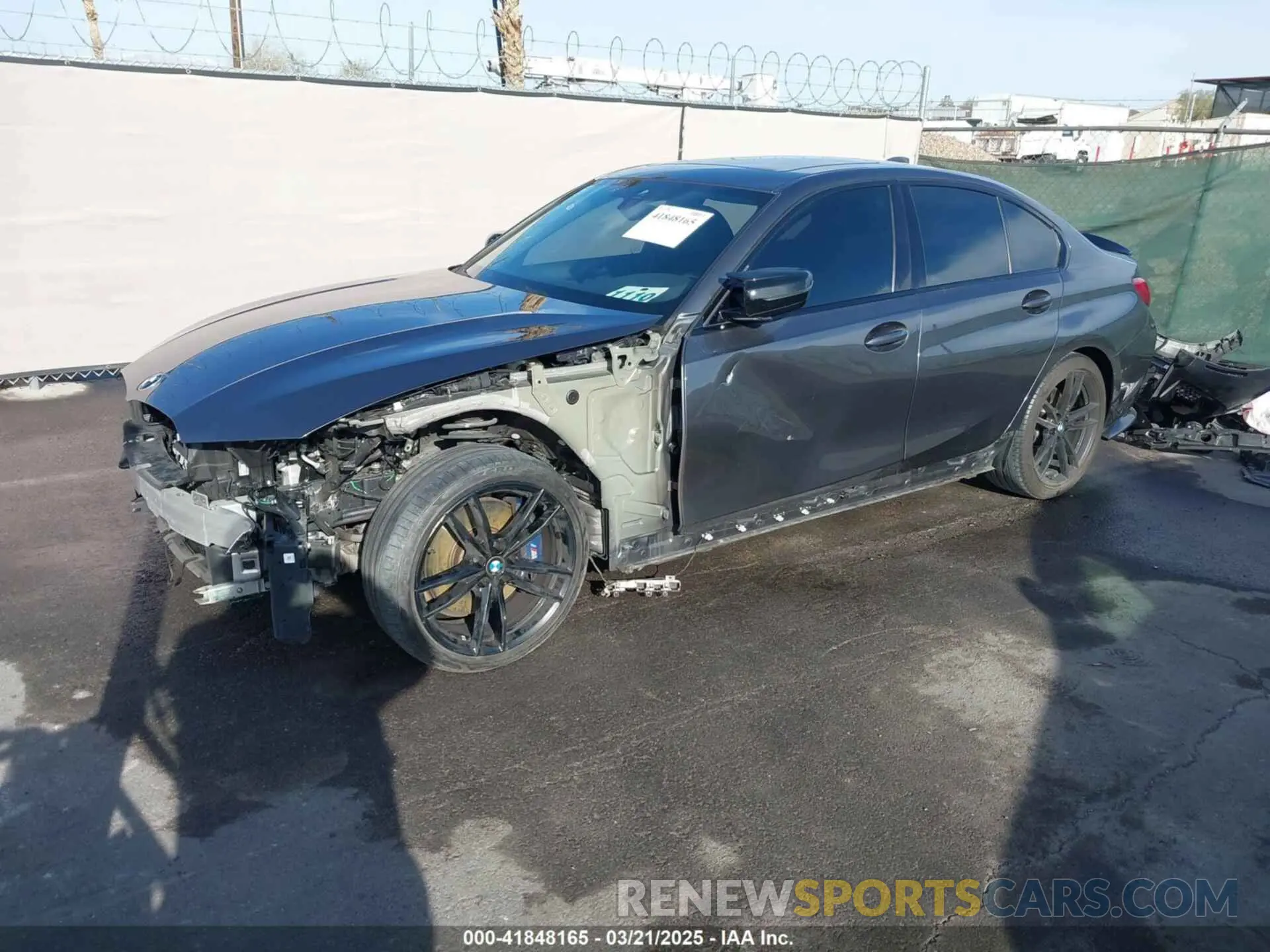 2 Photograph of a damaged car WBA5U7C02LFJ02994 BMW 3 SERIES 2020
