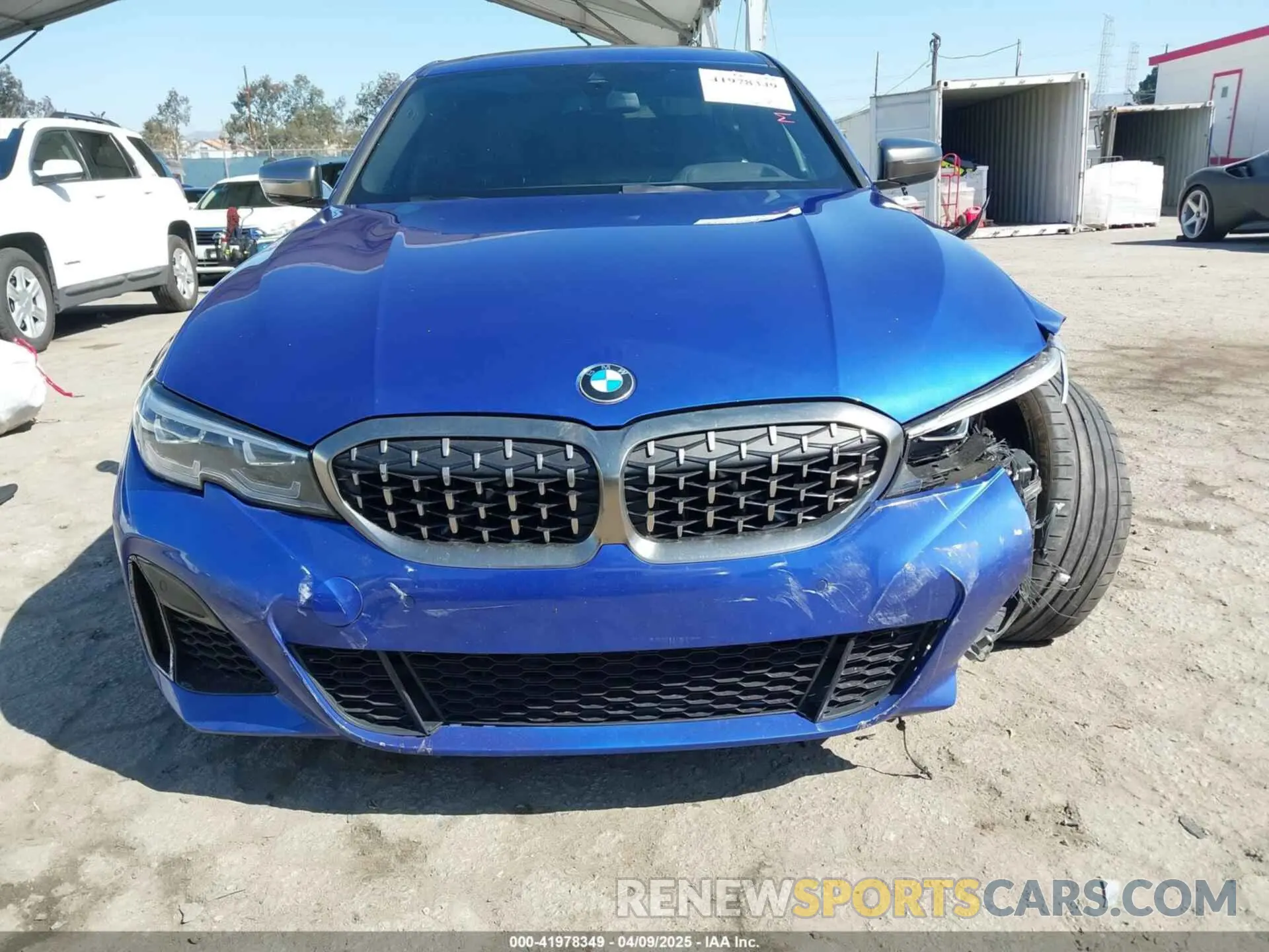 12 Photograph of a damaged car WBA5U7C04LA232384 BMW 3 SERIES 2020