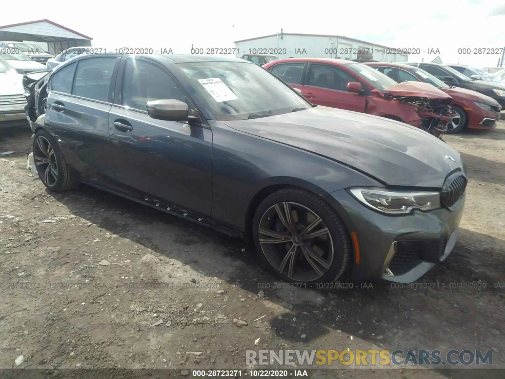 1 Photograph of a damaged car WBA5U7C04LFH88636 BMW 3 SERIES 2020