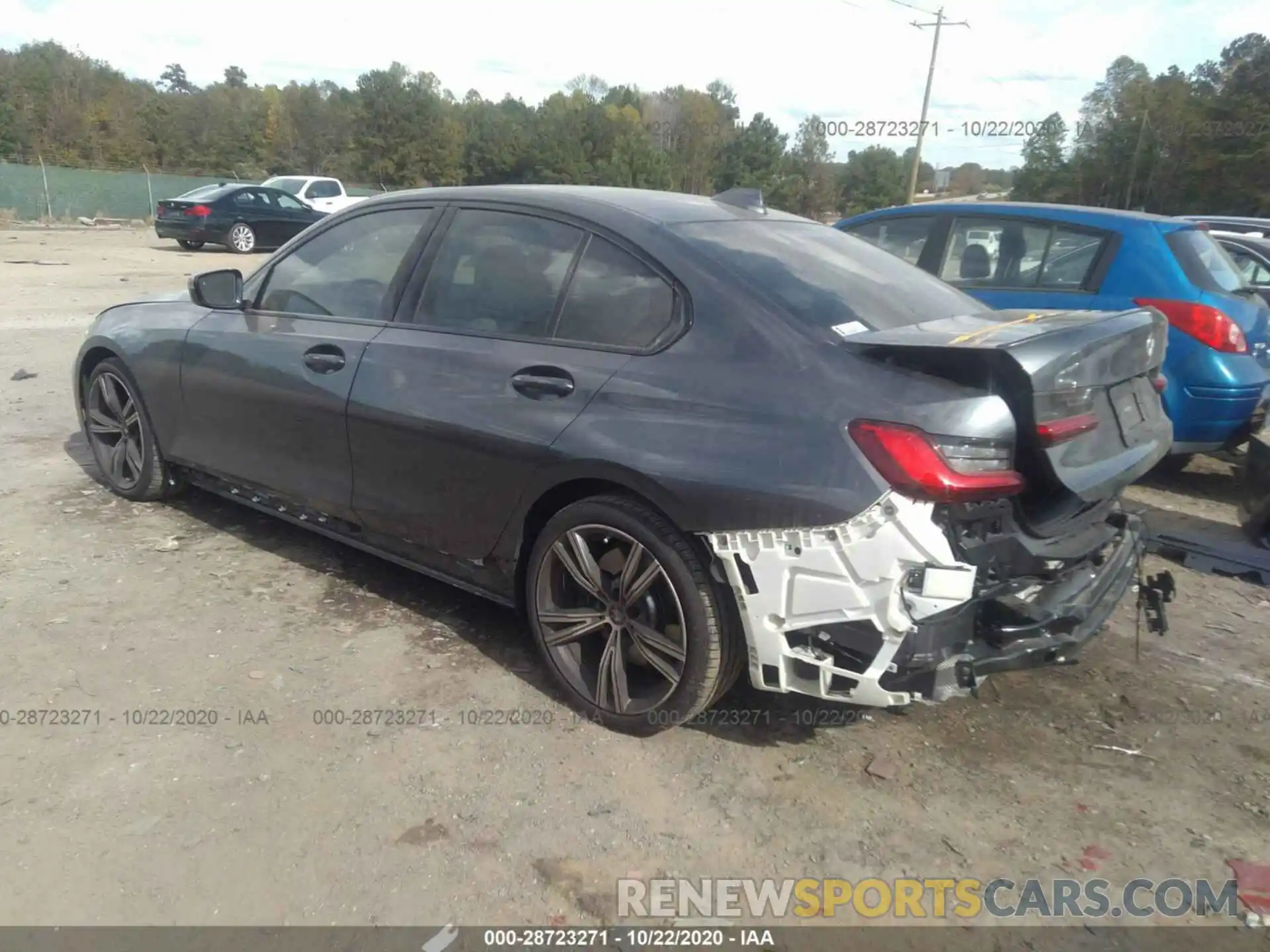 3 Photograph of a damaged car WBA5U7C04LFH88636 BMW 3 SERIES 2020