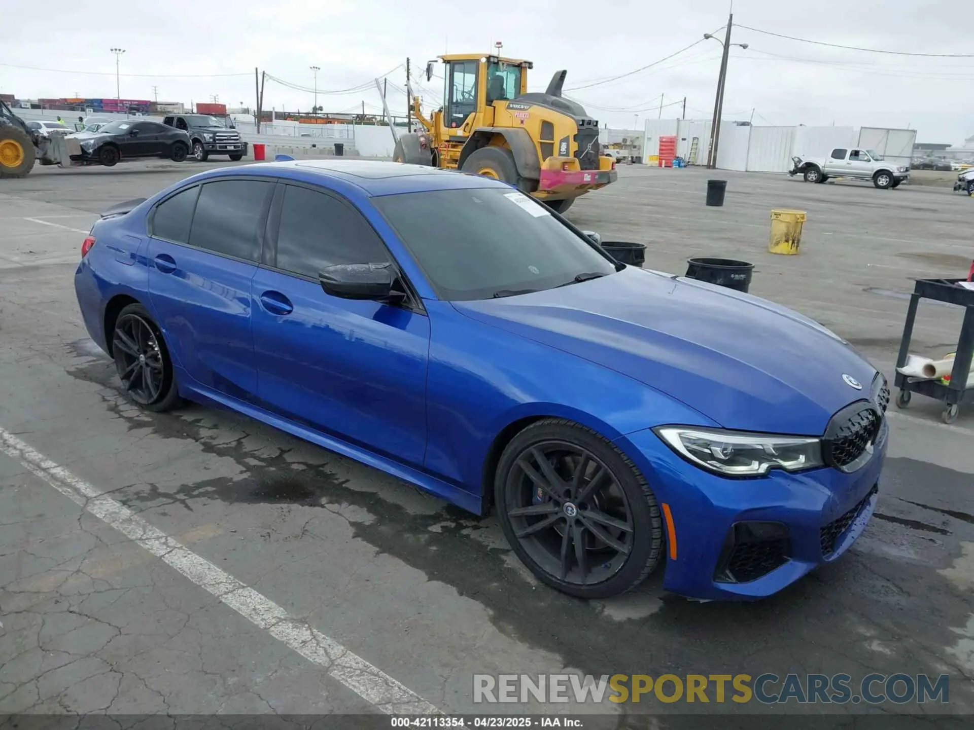 1 Photograph of a damaged car WBA5U7C05LAF54180 BMW 3 SERIES 2020