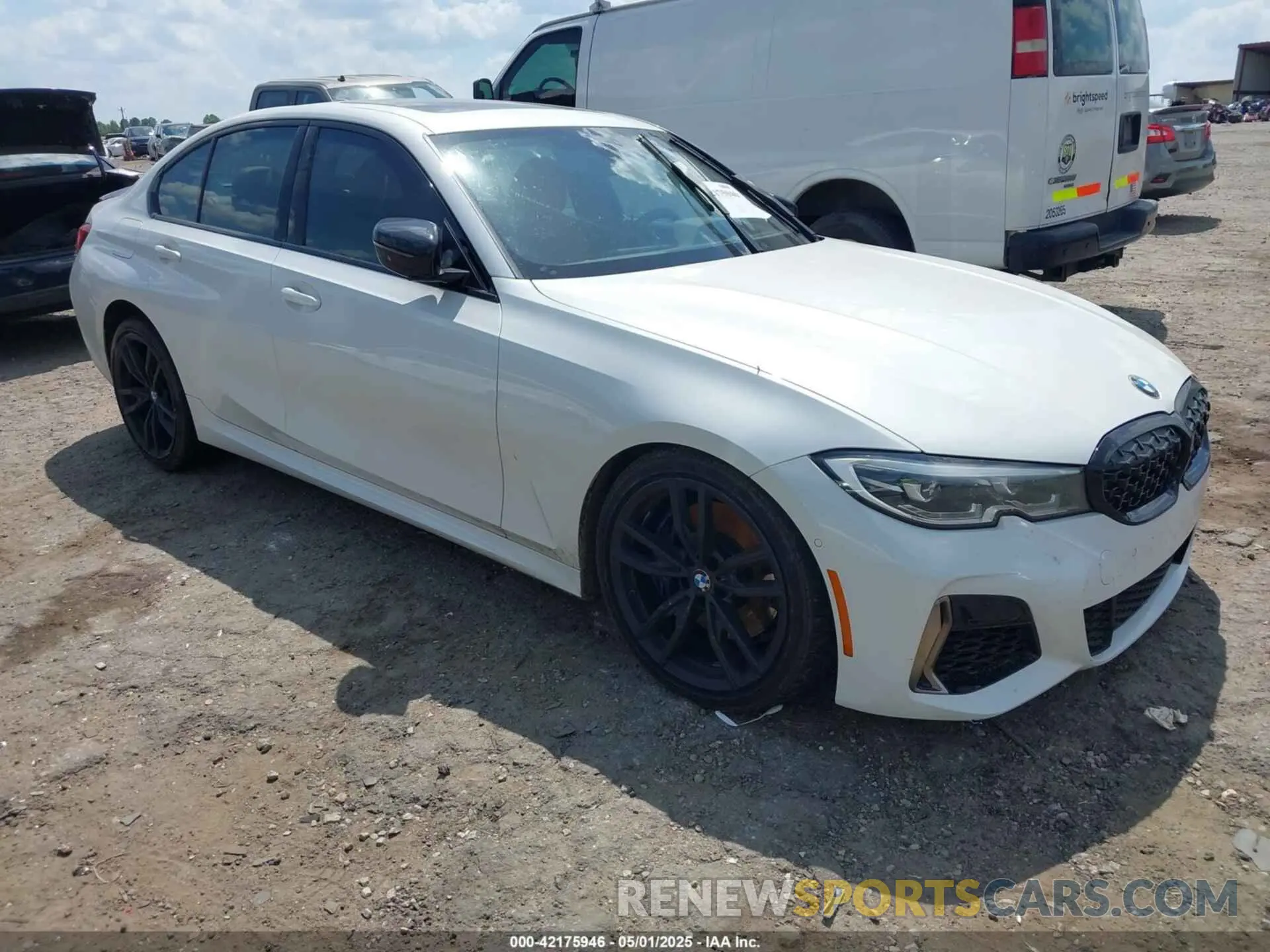 1 Photograph of a damaged car WBA5U7C06LA232418 BMW 3 SERIES 2020