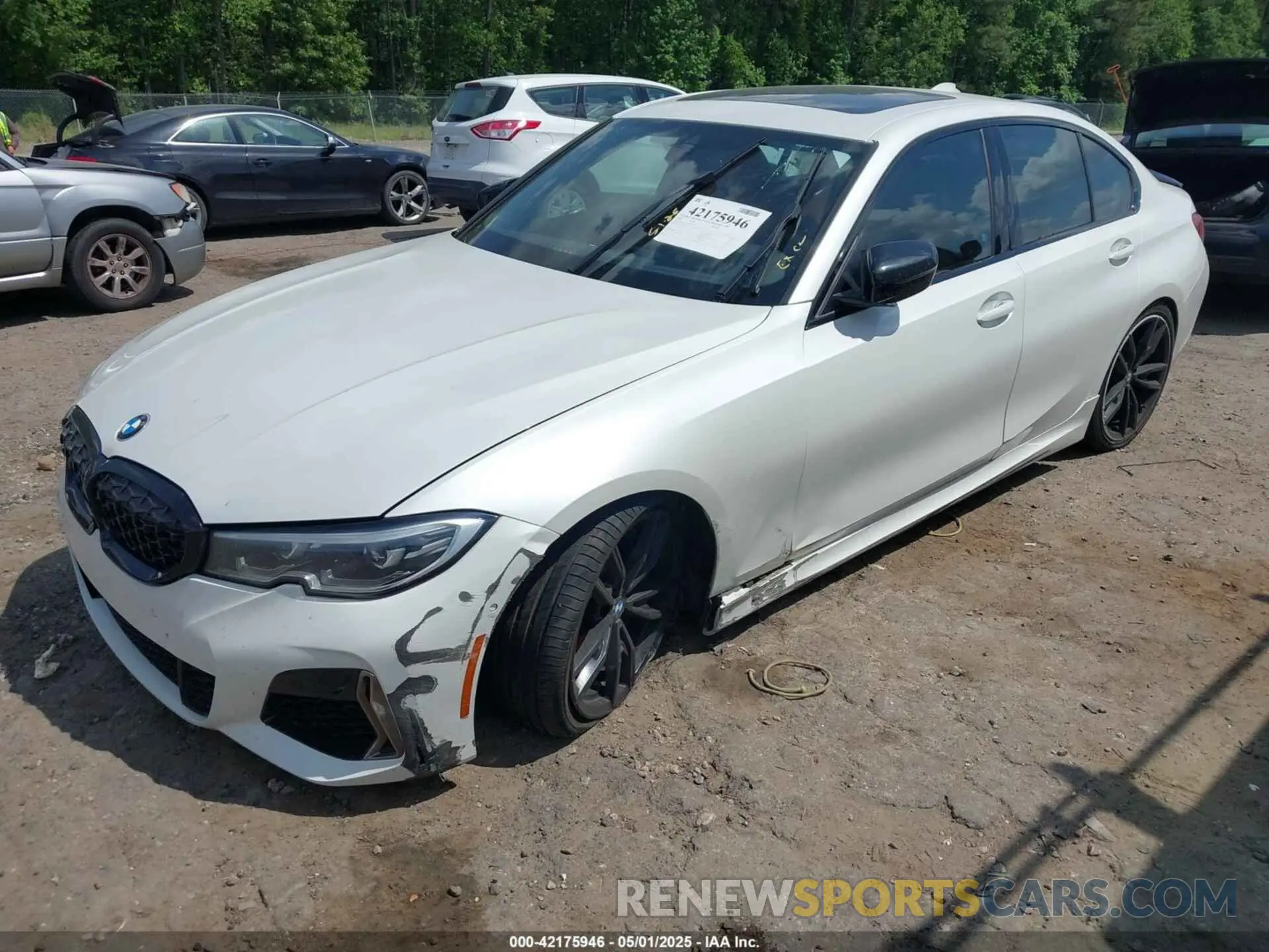 2 Photograph of a damaged car WBA5U7C06LA232418 BMW 3 SERIES 2020