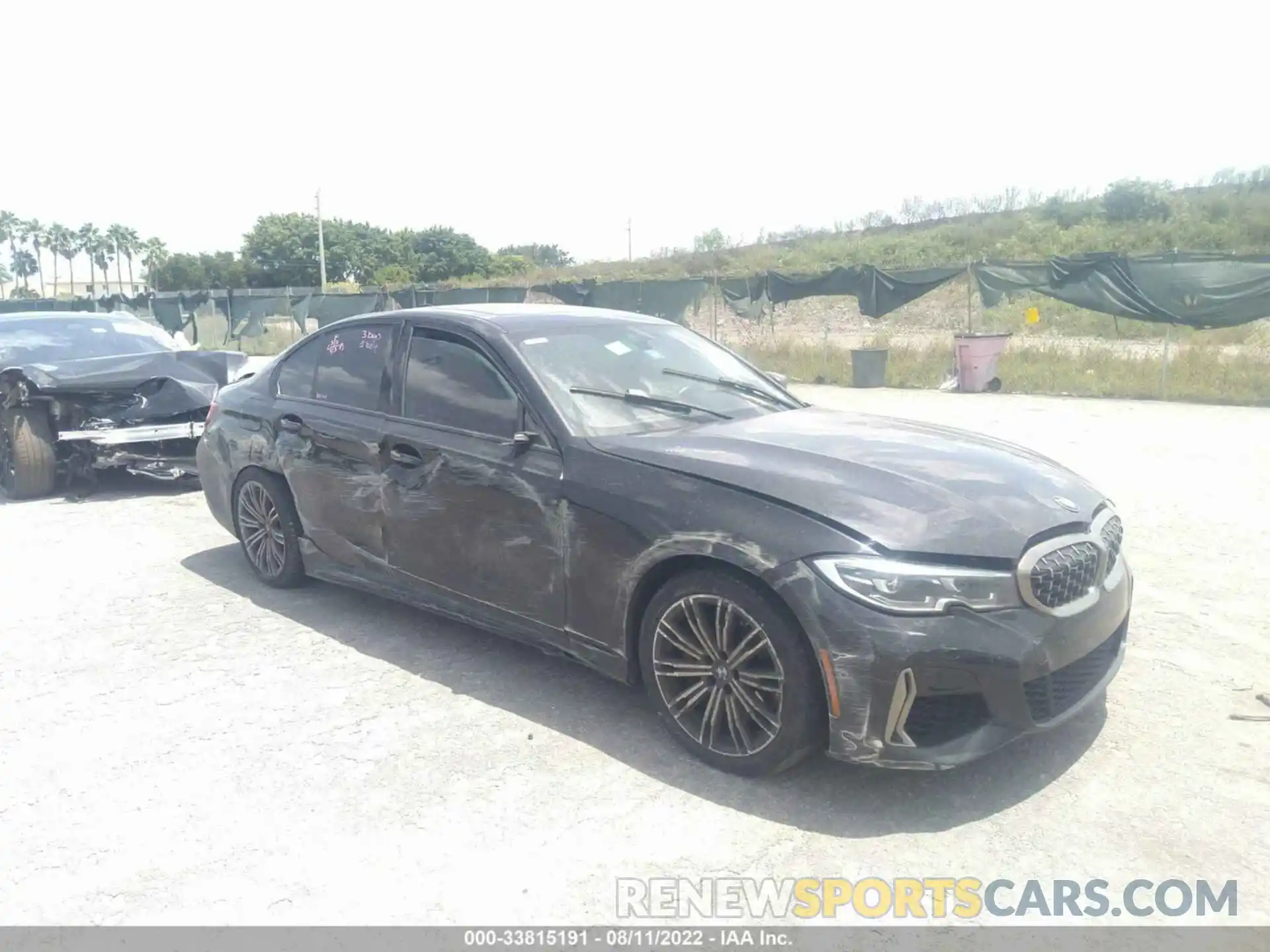 1 Photograph of a damaged car WBA5U7C06LFH45190 BMW 3 SERIES 2020