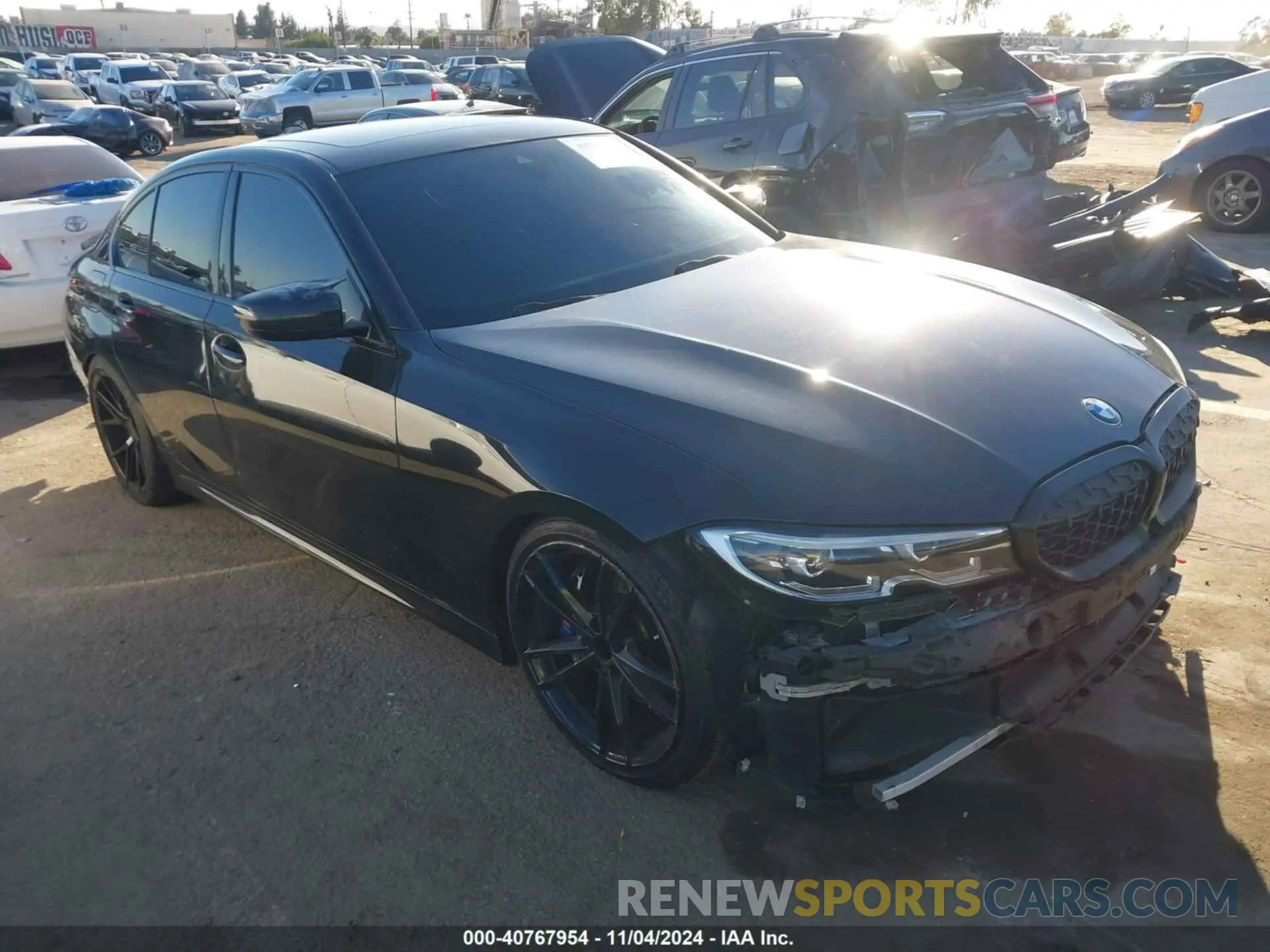 1 Photograph of a damaged car WBA5U7C07LA232170 BMW 3 SERIES 2020