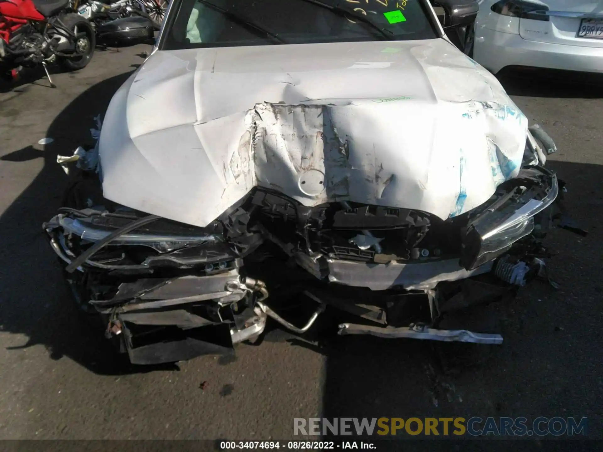 6 Photograph of a damaged car WBA5U7C07LFH47840 BMW 3 SERIES 2020