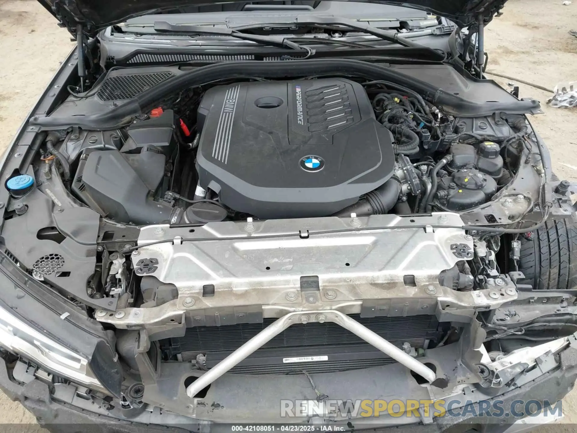 10 Photograph of a damaged car WBA5U7C08LFH04303 BMW 3 SERIES 2020