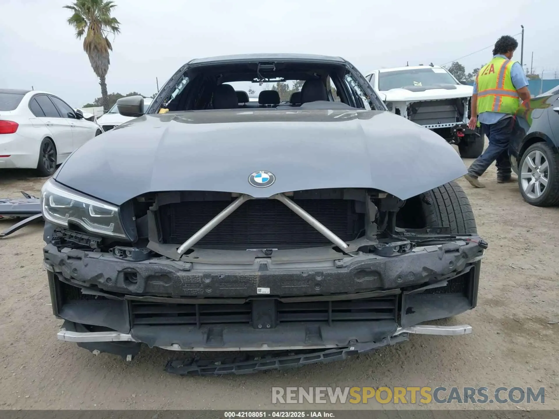 13 Photograph of a damaged car WBA5U7C08LFH04303 BMW 3 SERIES 2020