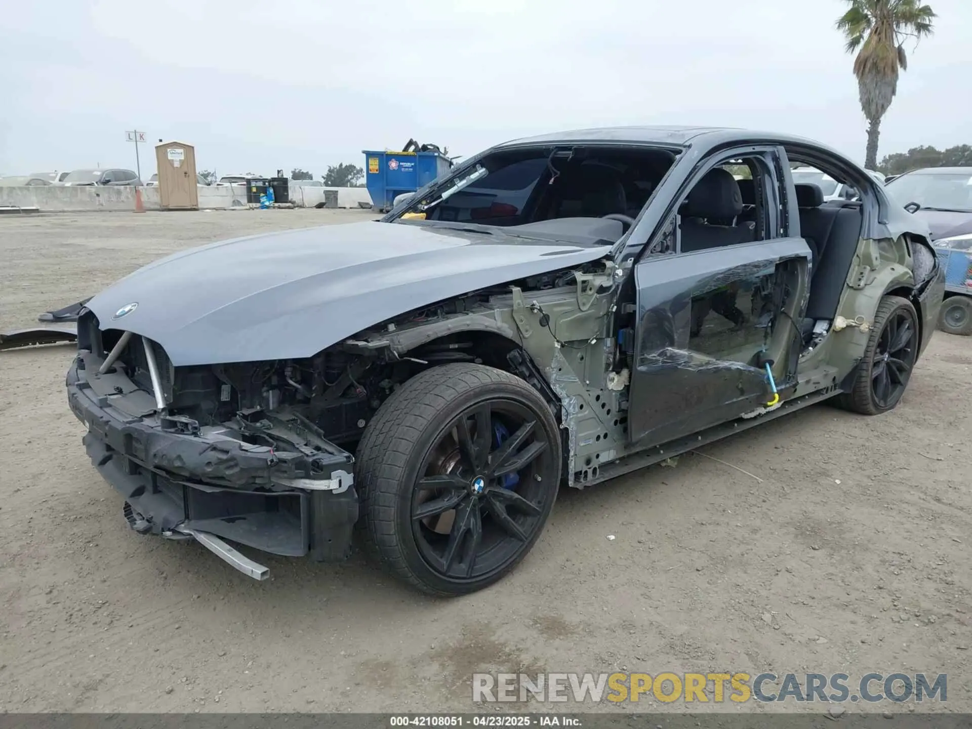 2 Photograph of a damaged car WBA5U7C08LFH04303 BMW 3 SERIES 2020
