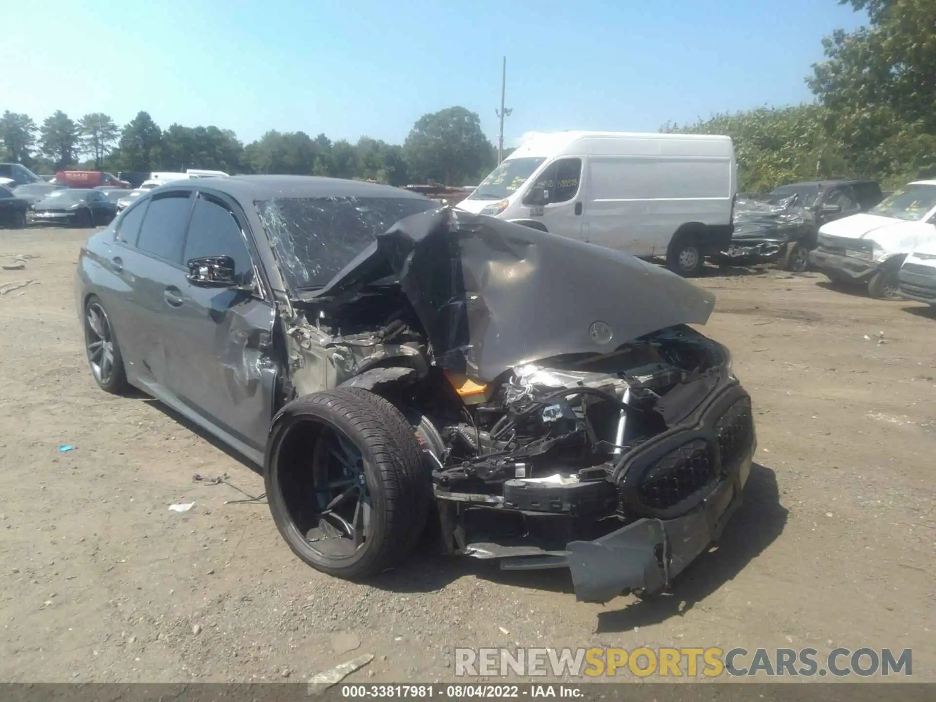 1 Photograph of a damaged car WBA5U9C02LFH74052 BMW 3 SERIES 2020