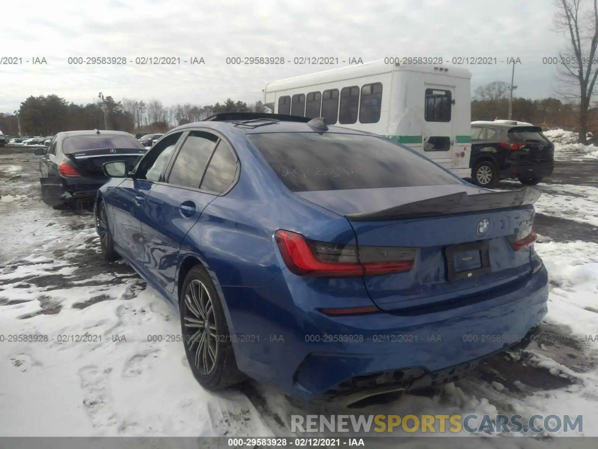 3 Photograph of a damaged car WBA5U9C02LFJ89839 BMW 3 SERIES 2020