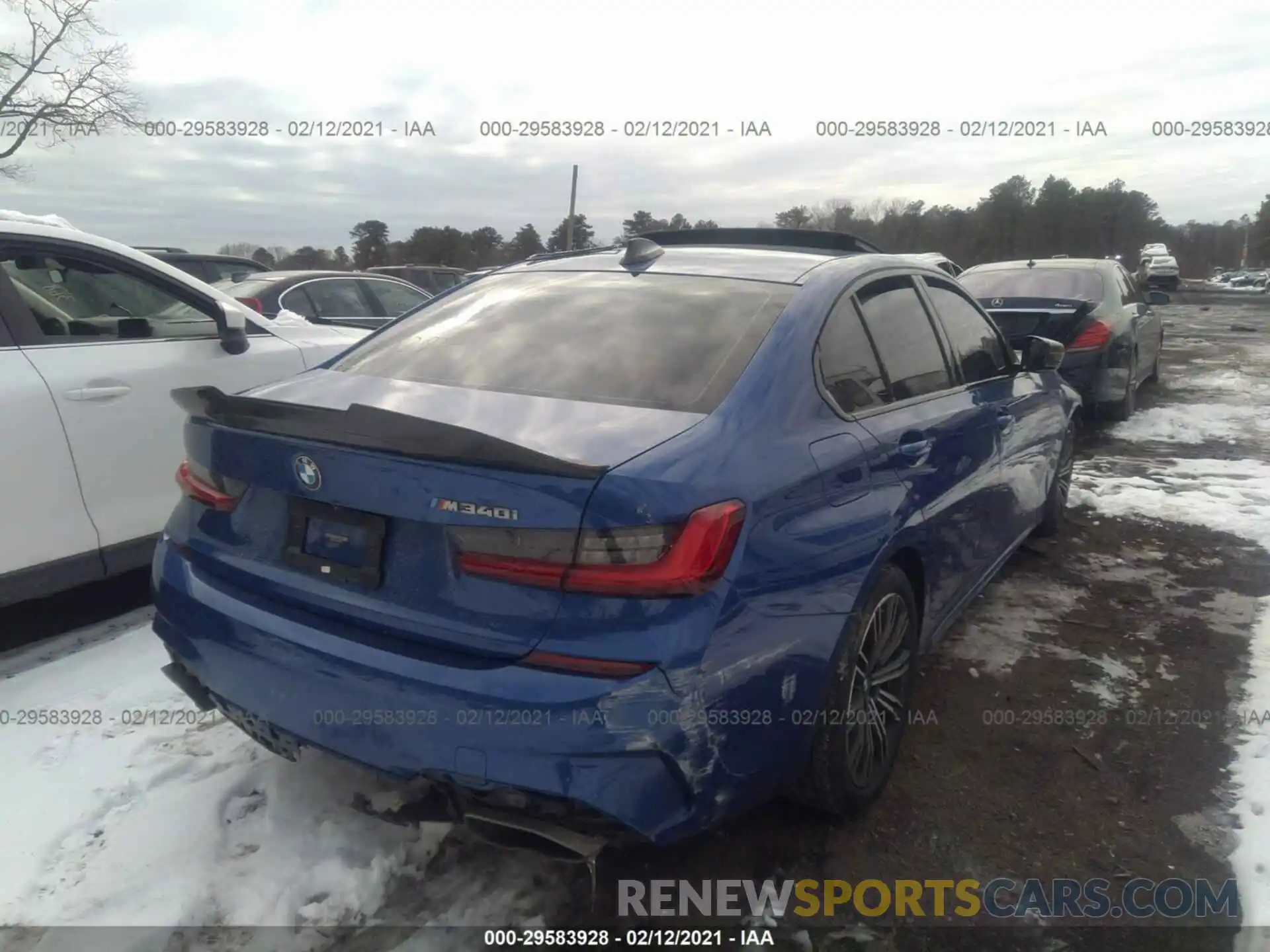 4 Photograph of a damaged car WBA5U9C02LFJ89839 BMW 3 SERIES 2020