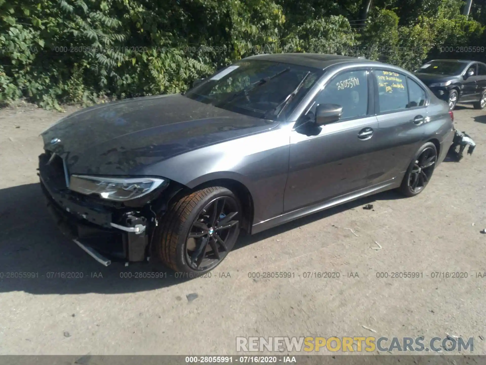 2 Photograph of a damaged car WBA5U9C03LA380487 BMW 3 SERIES 2020