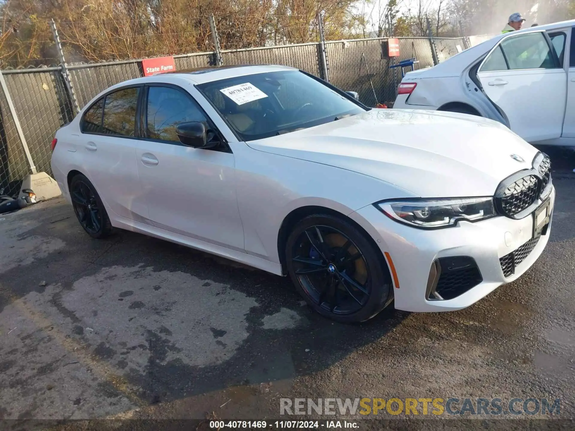 1 Photograph of a damaged car WBA5U9C03LFH06133 BMW 3 SERIES 2020