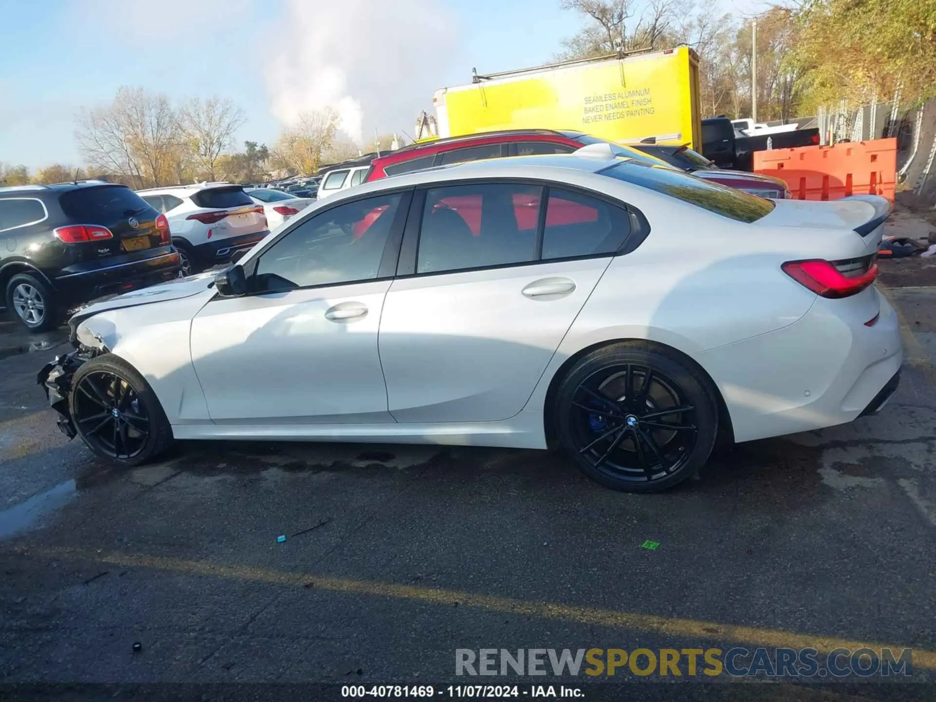 14 Photograph of a damaged car WBA5U9C03LFH06133 BMW 3 SERIES 2020
