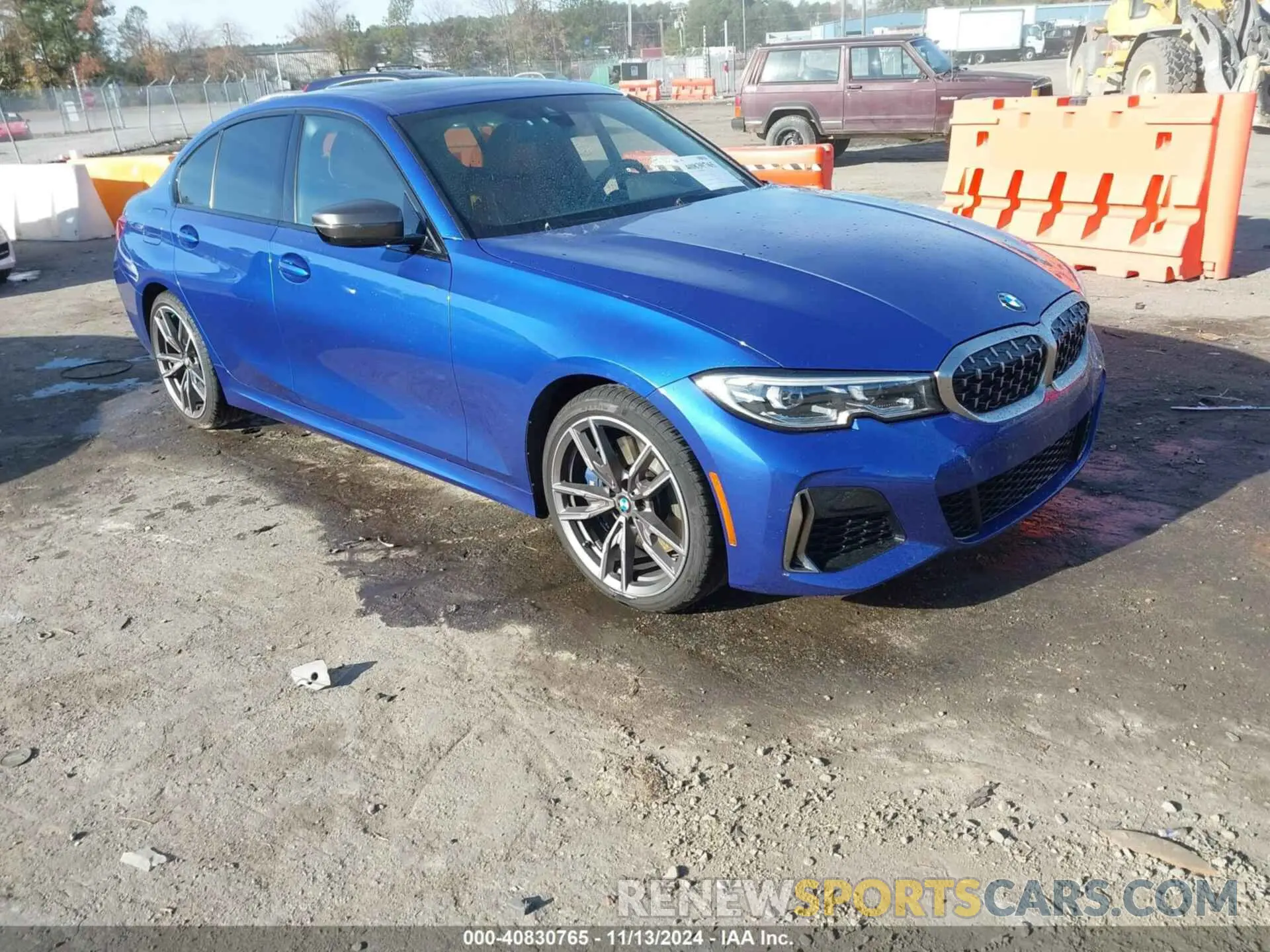 1 Photograph of a damaged car WBA5U9C04LFH24947 BMW 3 SERIES 2020
