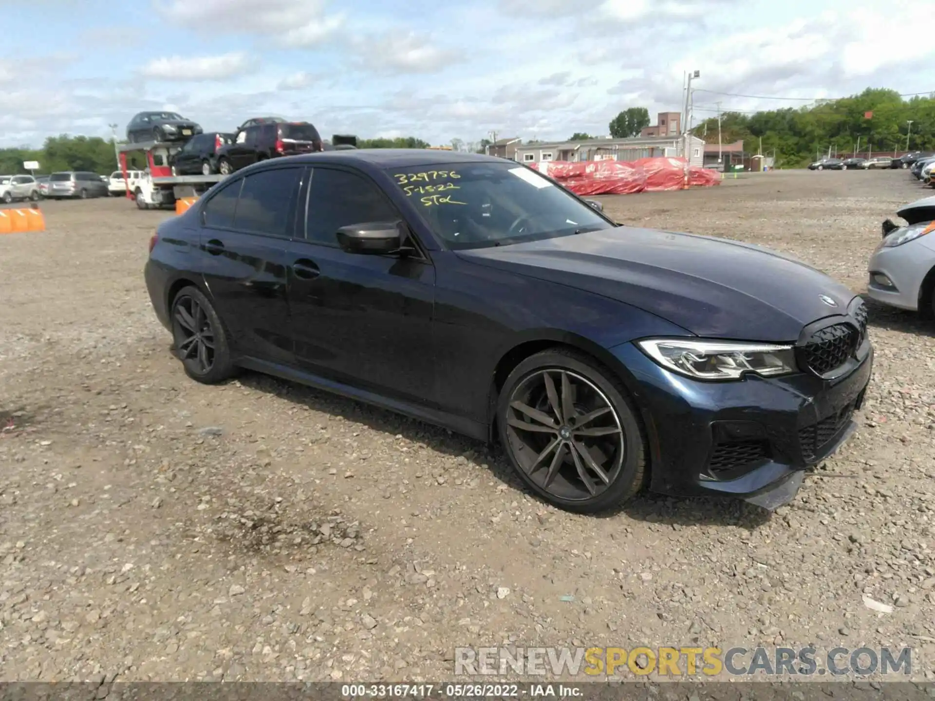 1 Photograph of a damaged car WBA5U9C05LA380135 BMW 3 SERIES 2020