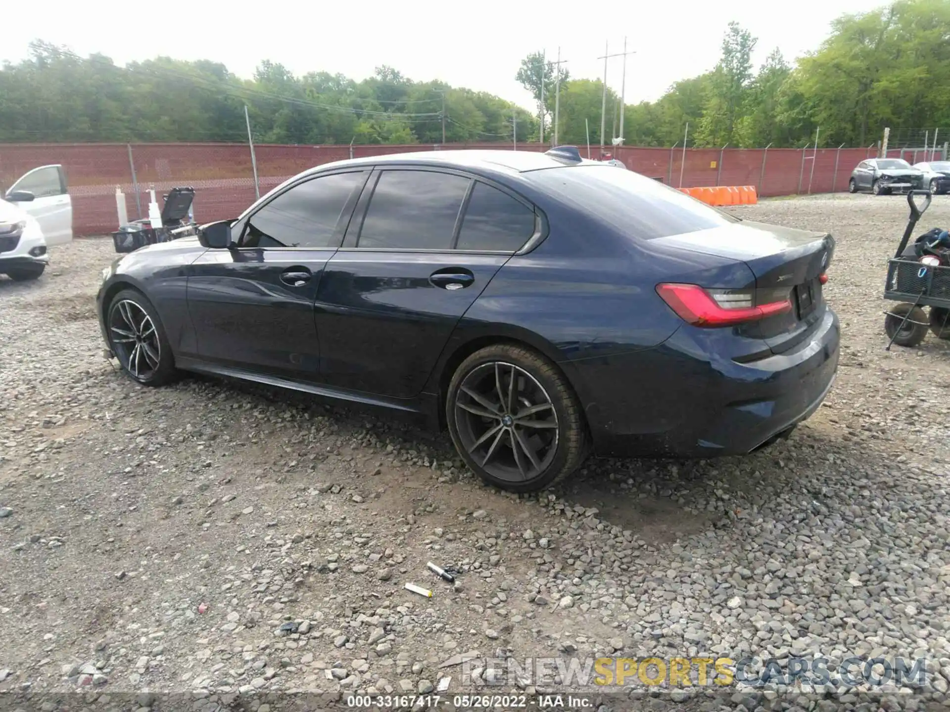 3 Photograph of a damaged car WBA5U9C05LA380135 BMW 3 SERIES 2020