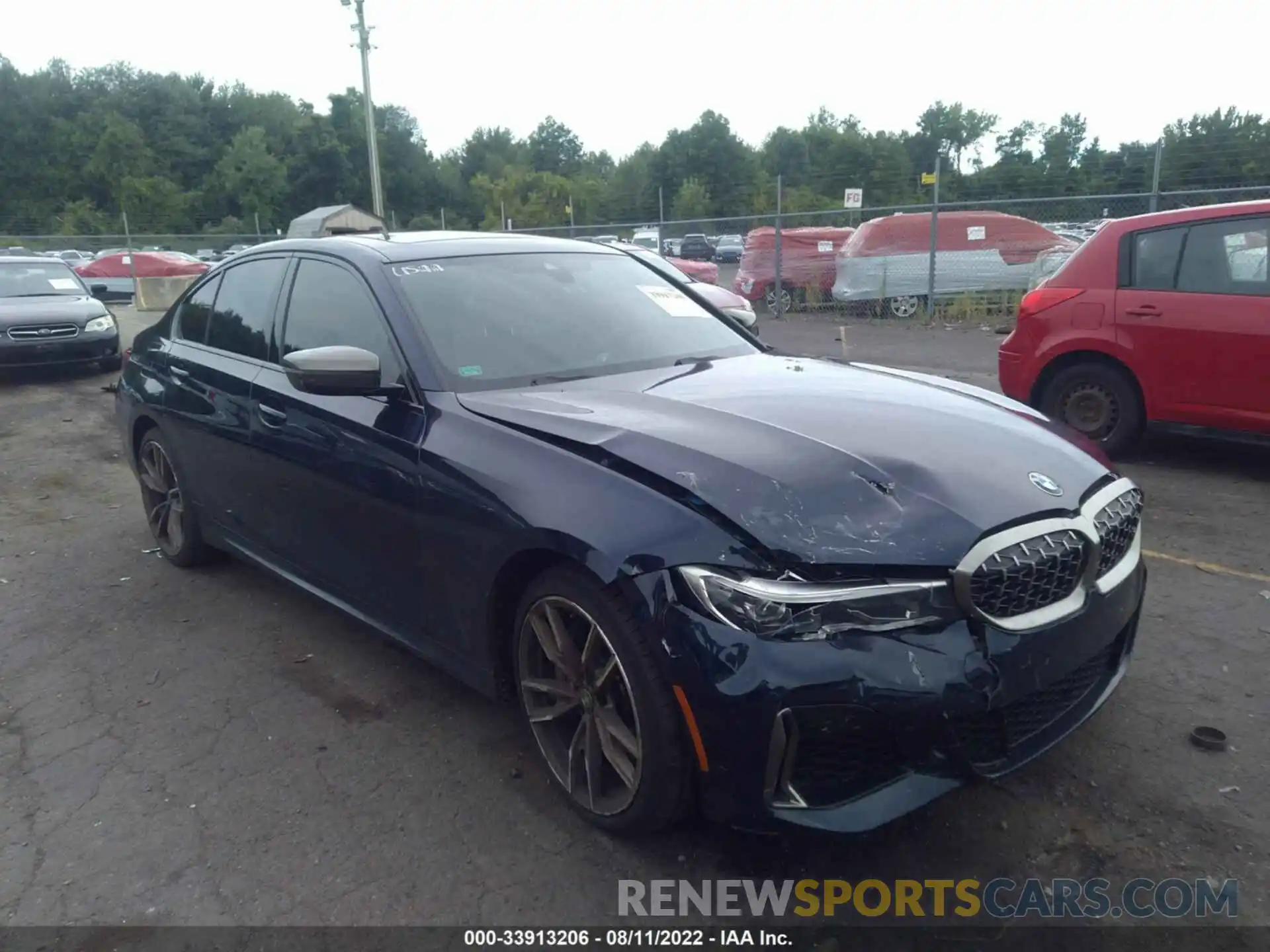 1 Photograph of a damaged car WBA5U9C05LFH02679 BMW 3 SERIES 2020