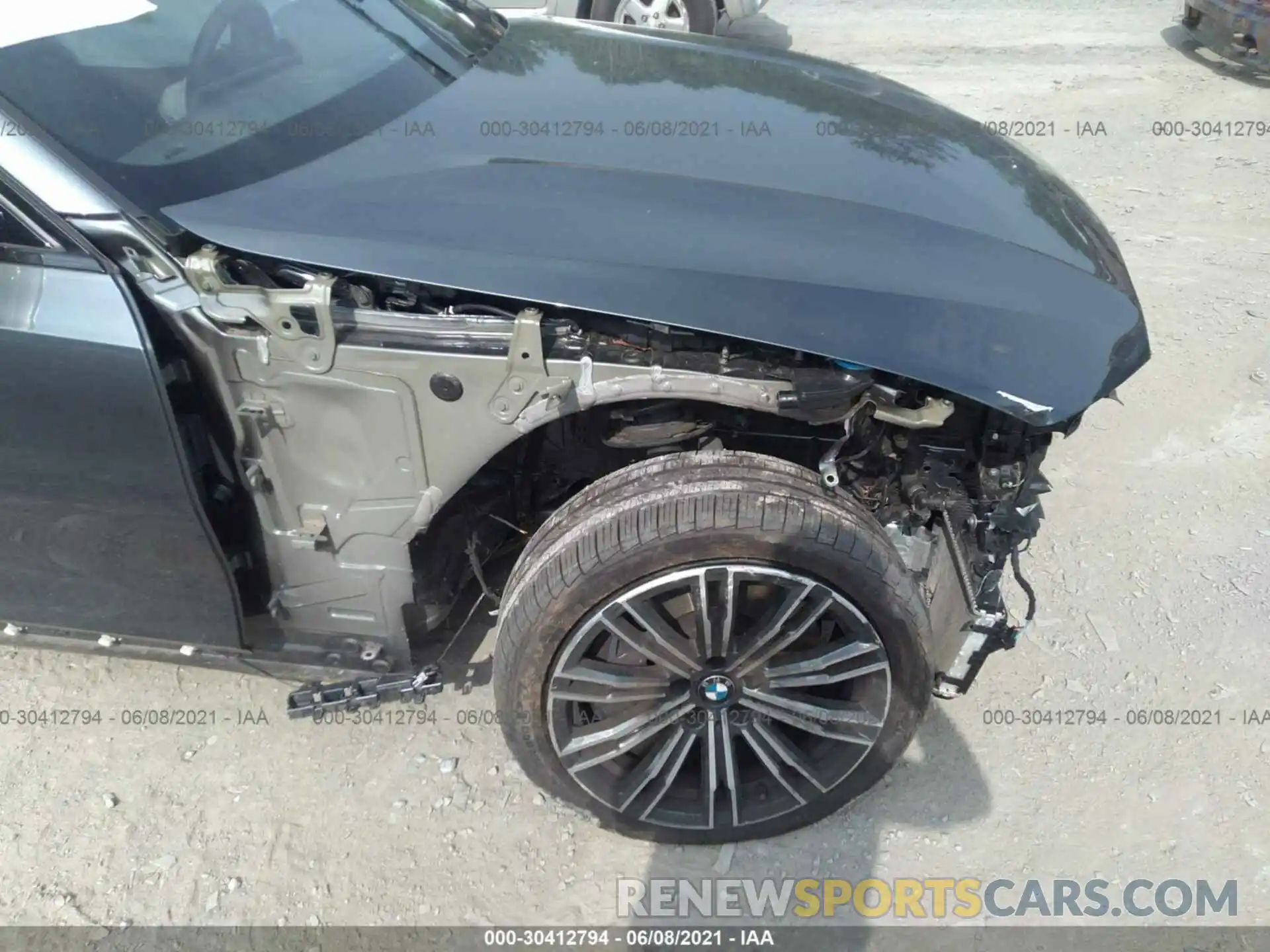 6 Photograph of a damaged car WBA5U9C05LFH59335 BMW 3 SERIES 2020