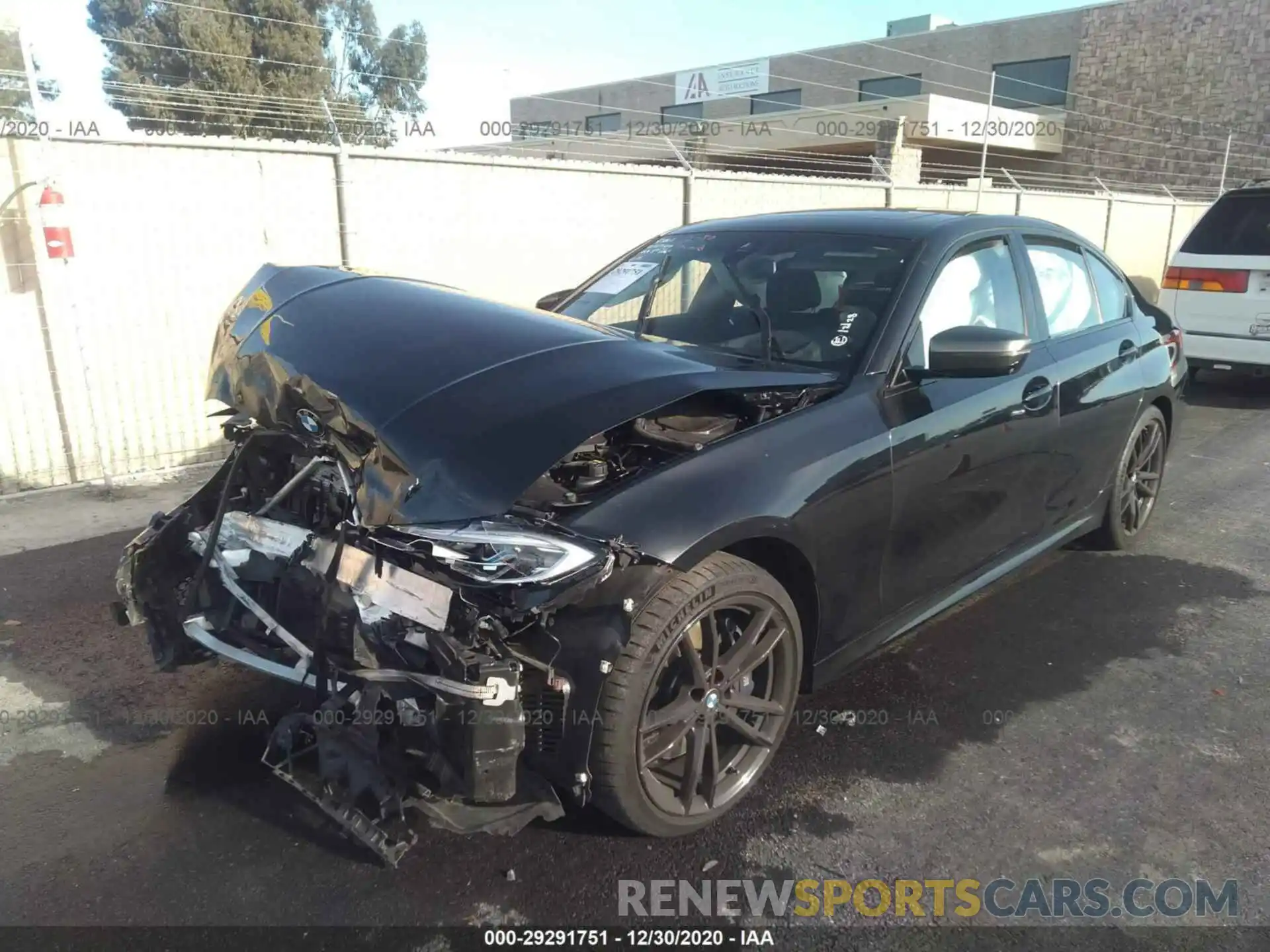 2 Photograph of a damaged car WBA5U9C06LFH11519 BMW 3 SERIES 2020