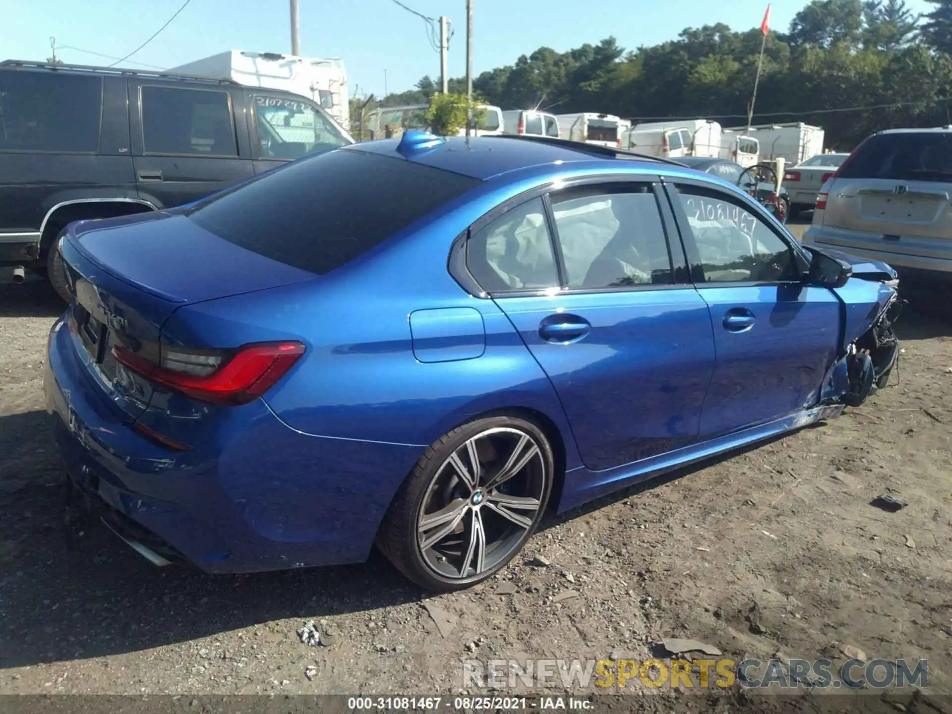 4 Photograph of a damaged car WBA5U9C07LA379181 BMW 3 SERIES 2020