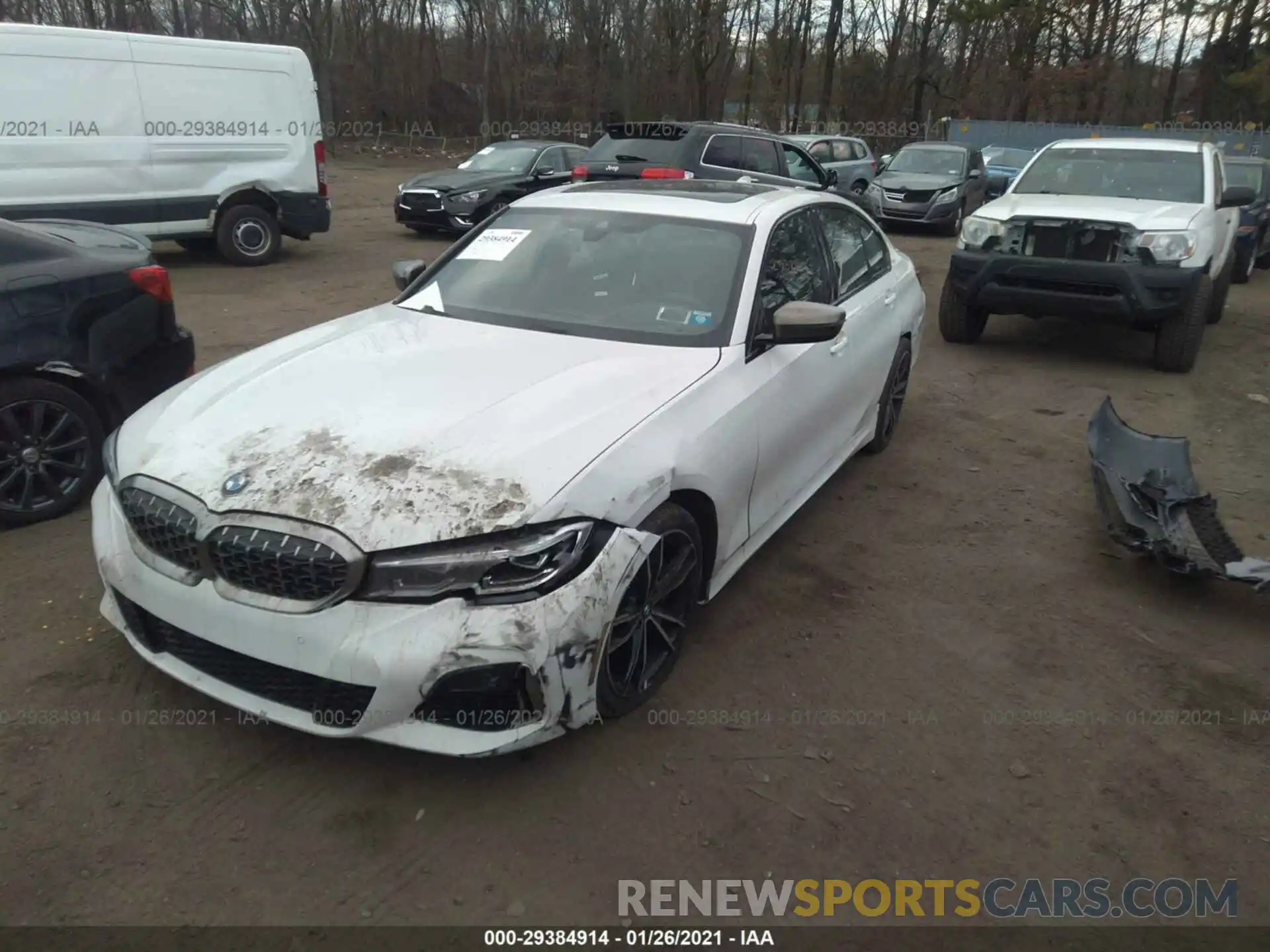 6 Photograph of a damaged car WBA5U9C07LFJ82868 BMW 3 SERIES 2020