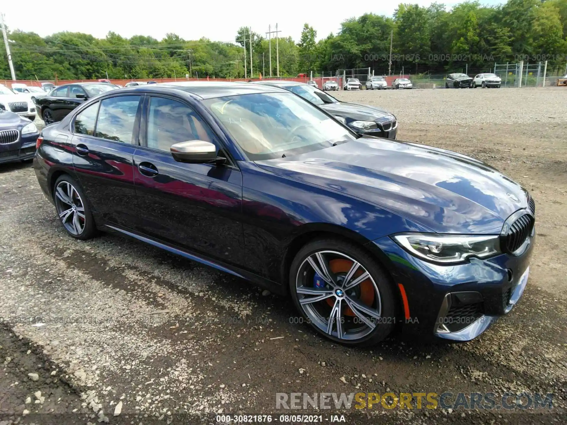 1 Photograph of a damaged car WBA5U9C09LFH95478 BMW 3 SERIES 2020