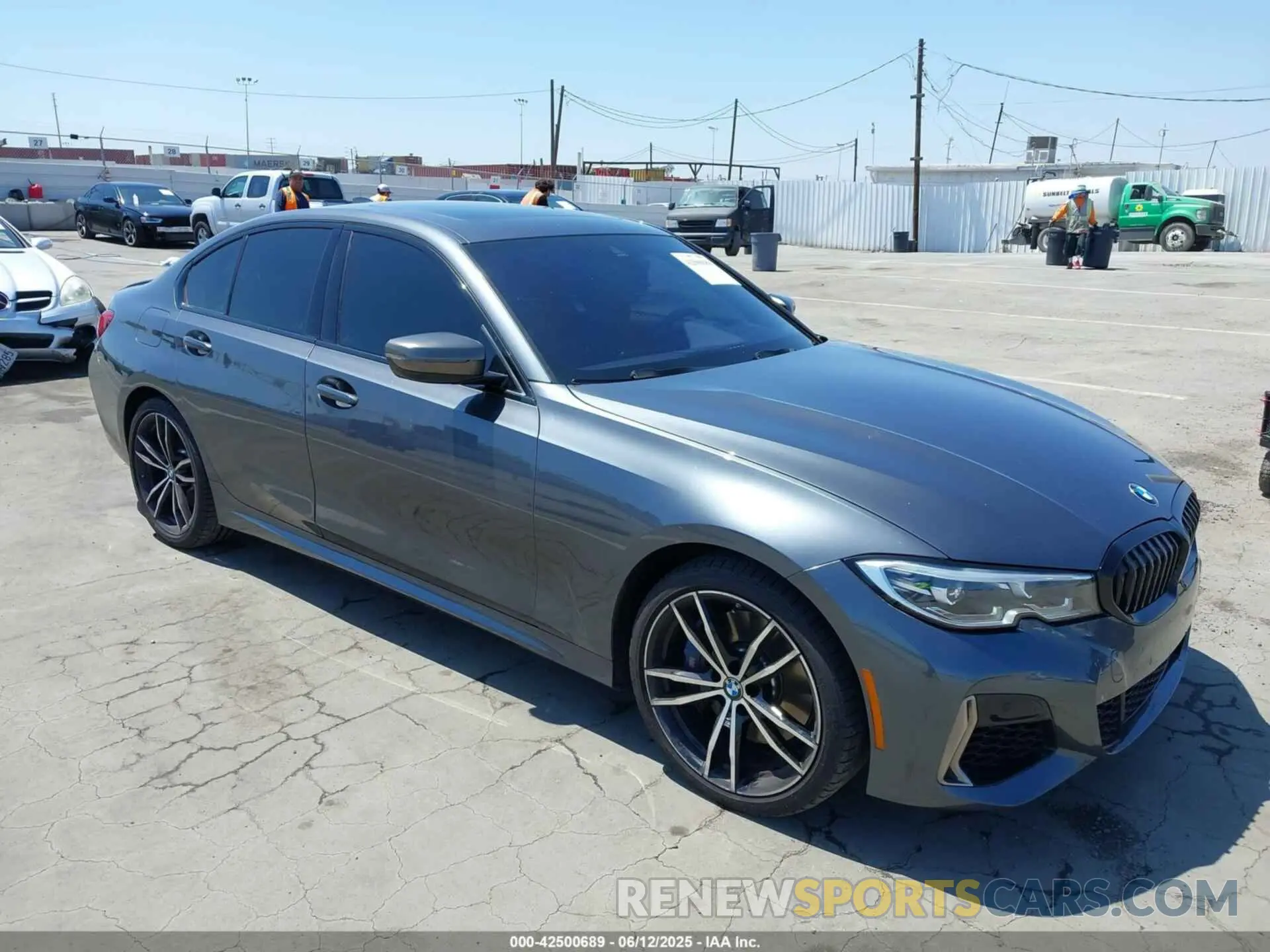 1 Photograph of a damaged car WBA5U9C0XLA380339 BMW 3 SERIES 2020