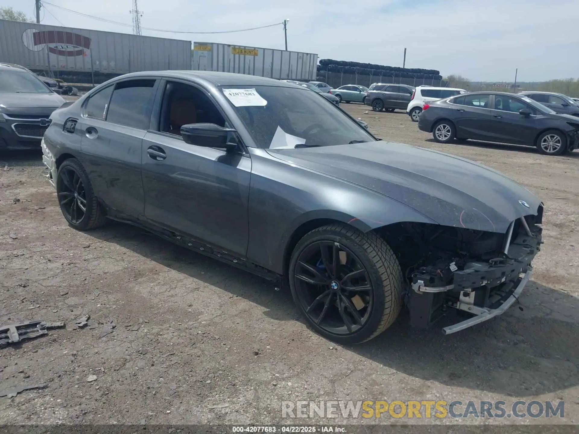 1 Photograph of a damaged car WBA5U9C0XLFJ82184 BMW 3 SERIES 2020