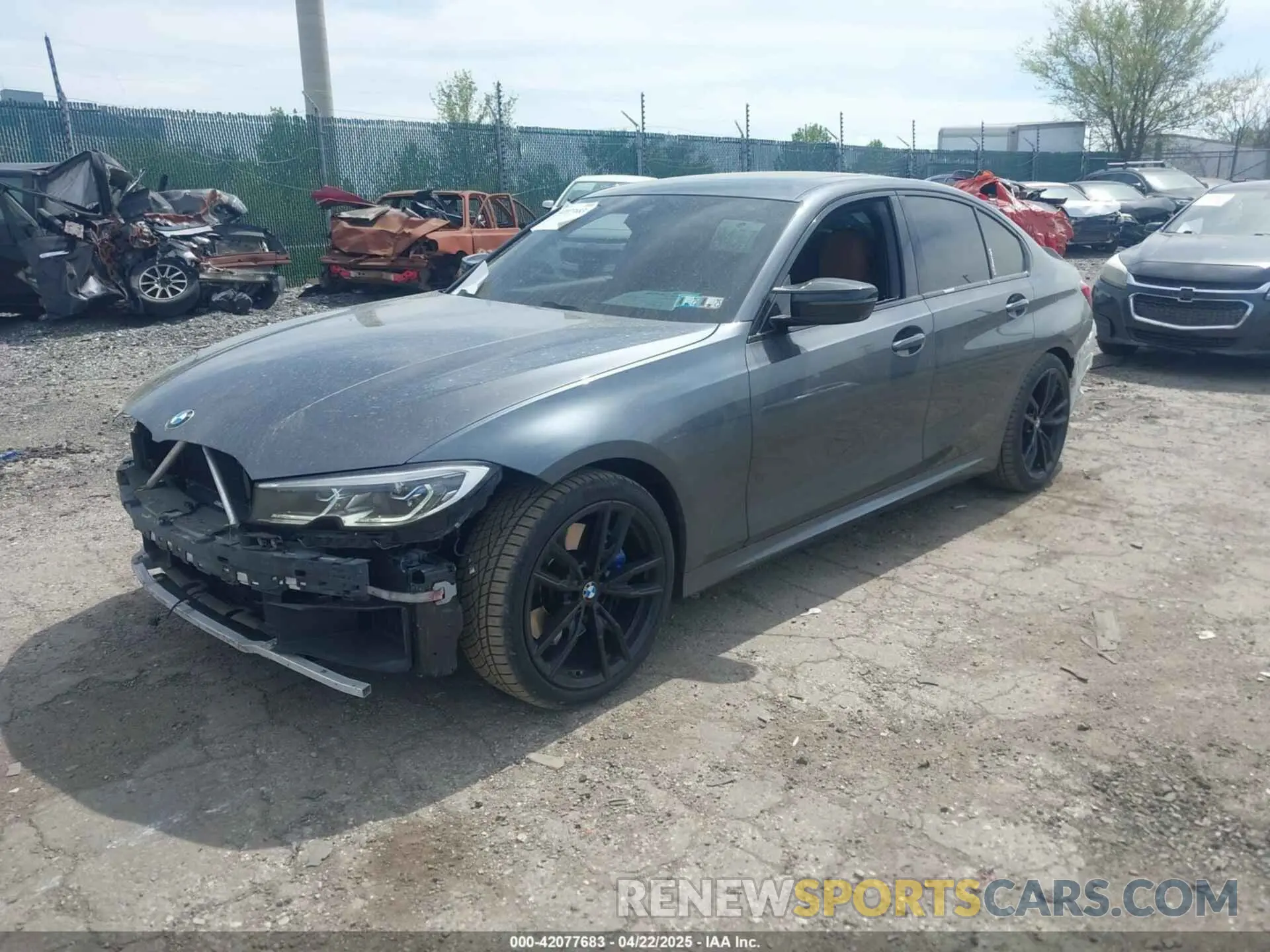 2 Photograph of a damaged car WBA5U9C0XLFJ82184 BMW 3 SERIES 2020