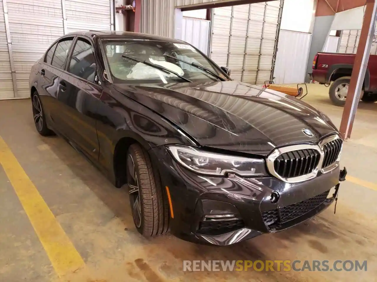 1 Photograph of a damaged car 3MW5P7J00M8B39367 BMW 3 SERIES 2021