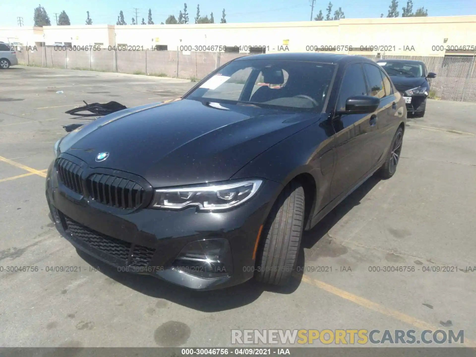 2 Photograph of a damaged car 3MW5P7J00M8B67508 BMW 3 SERIES 2021