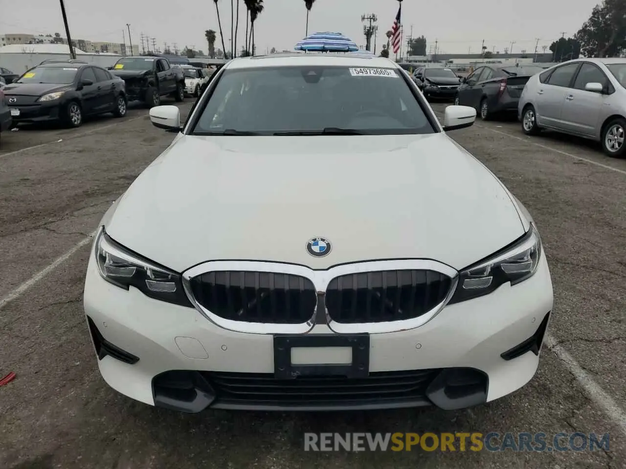 5 Photograph of a damaged car 3MW5P7J02M8B86870 BMW 3 SERIES 2021