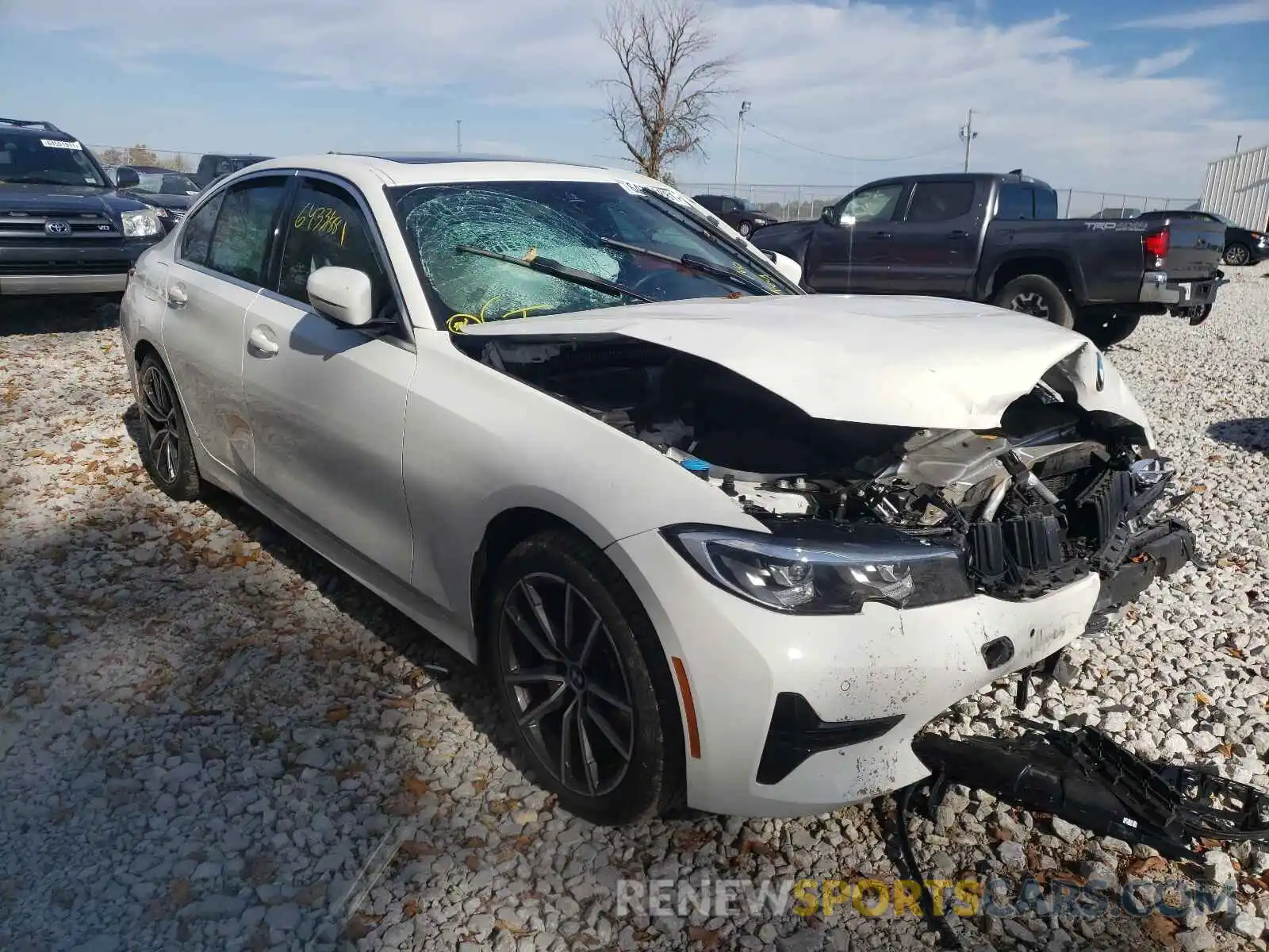 1 Photograph of a damaged car 3MW5P7J03M8B62755 BMW 3 SERIES 2021