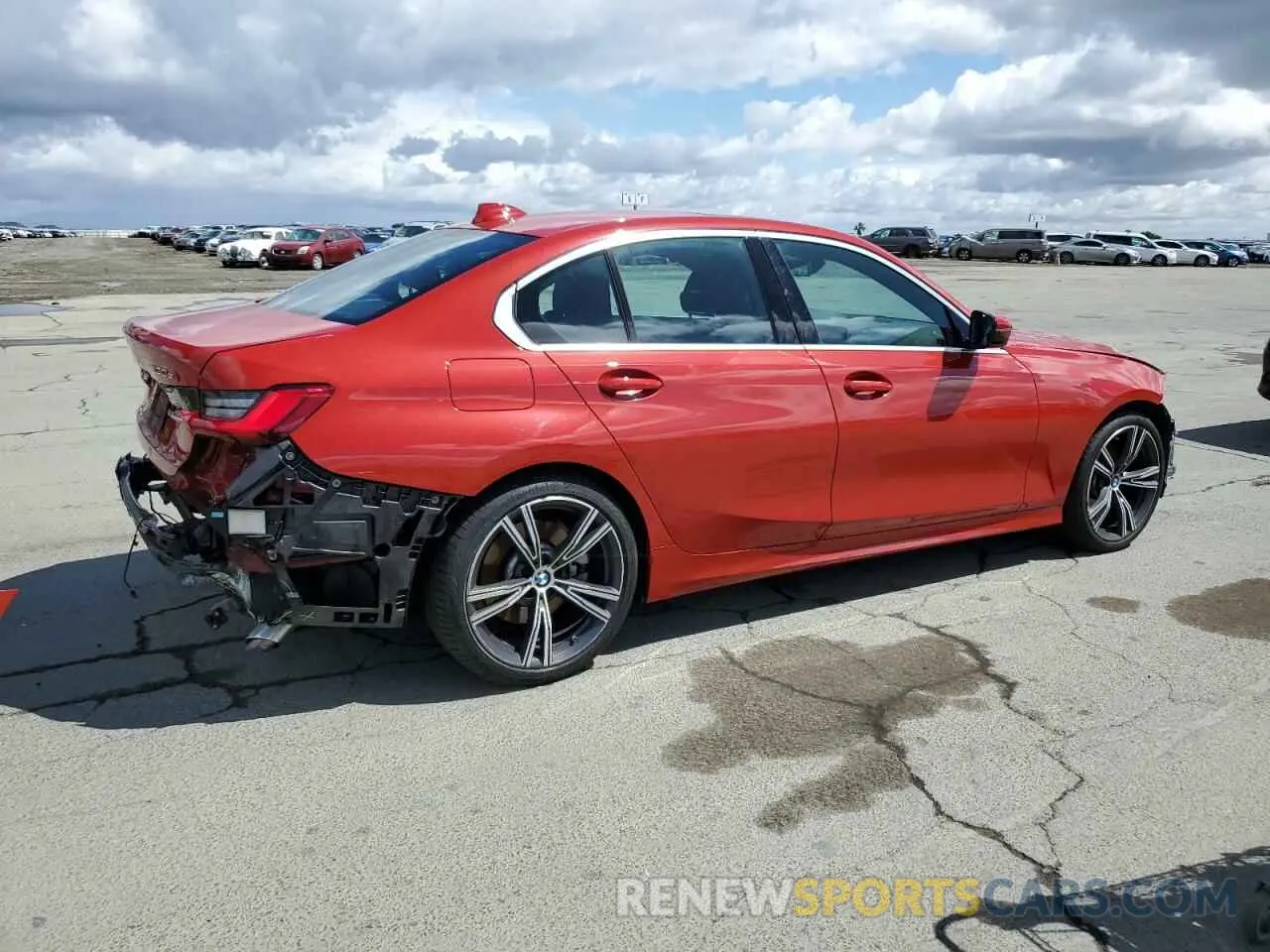 3 Photograph of a damaged car 3MW5P7J0XM8C18769 BMW 3 SERIES 2021