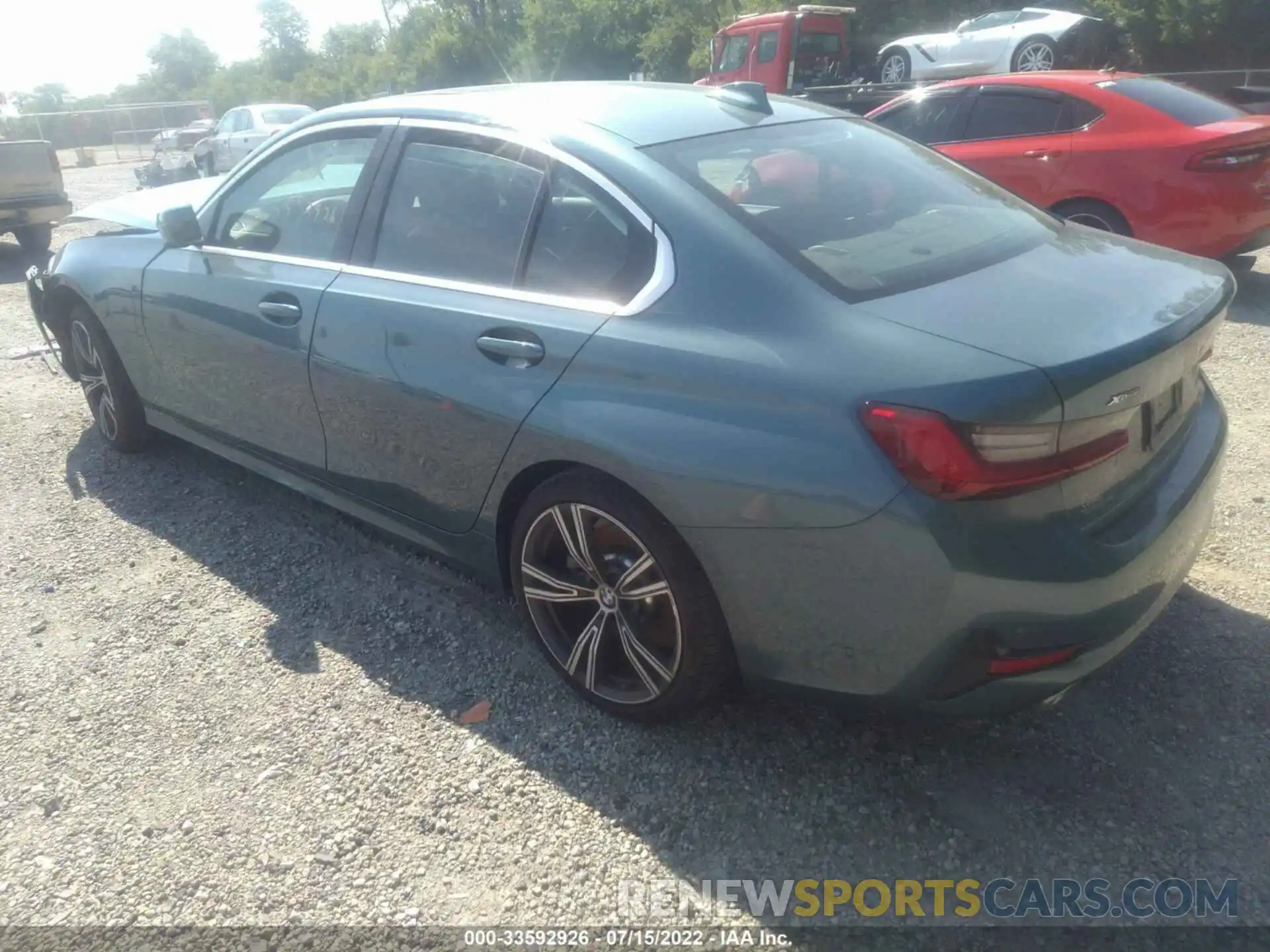 3 Photograph of a damaged car 3MW5P9J03M8B66705 BMW 3 SERIES 2021