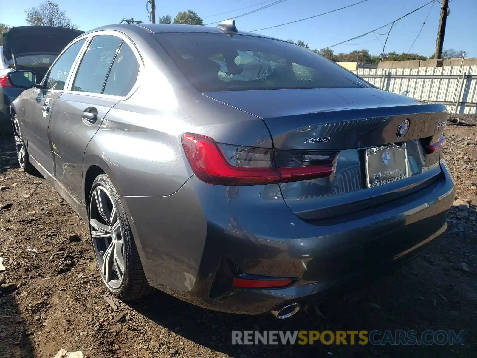 3 Photograph of a damaged car 3MW5P9J04M8C17189 BMW 3 SERIES 2021