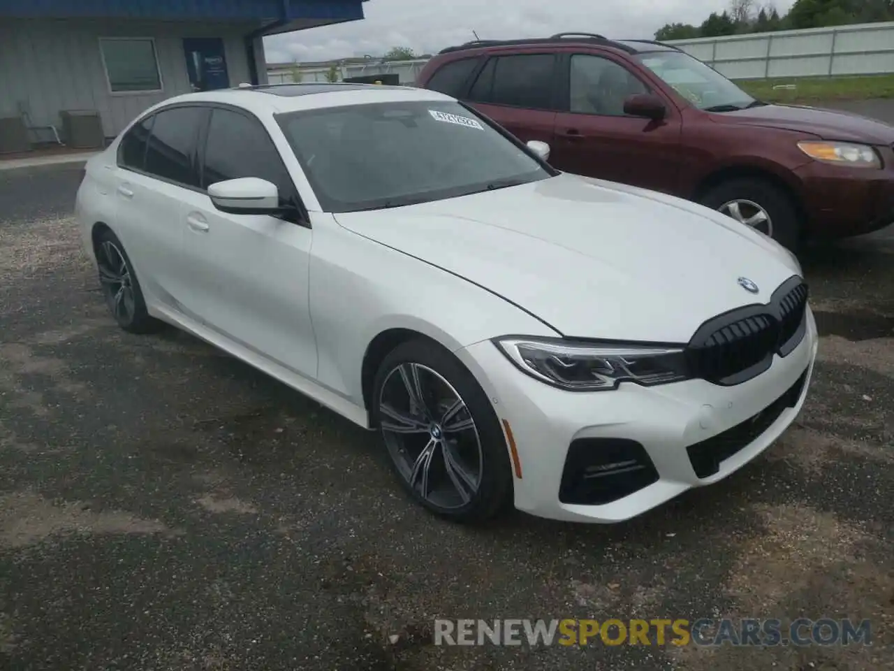 1 Photograph of a damaged car 3MW5P9J06M8B64527 BMW 3 SERIES 2021