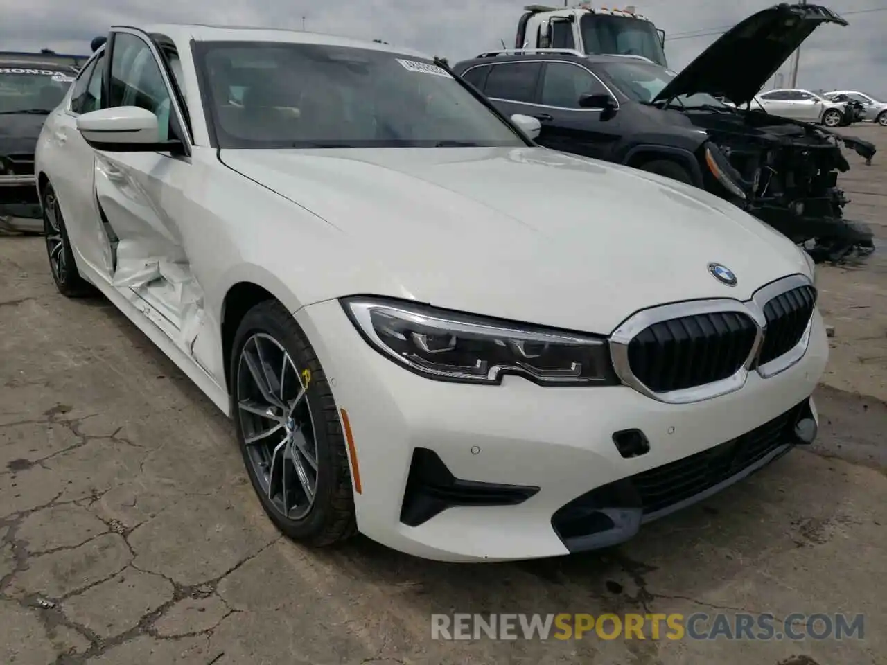 1 Photograph of a damaged car 3MW5P9J09M8B97795 BMW 3 SERIES 2021