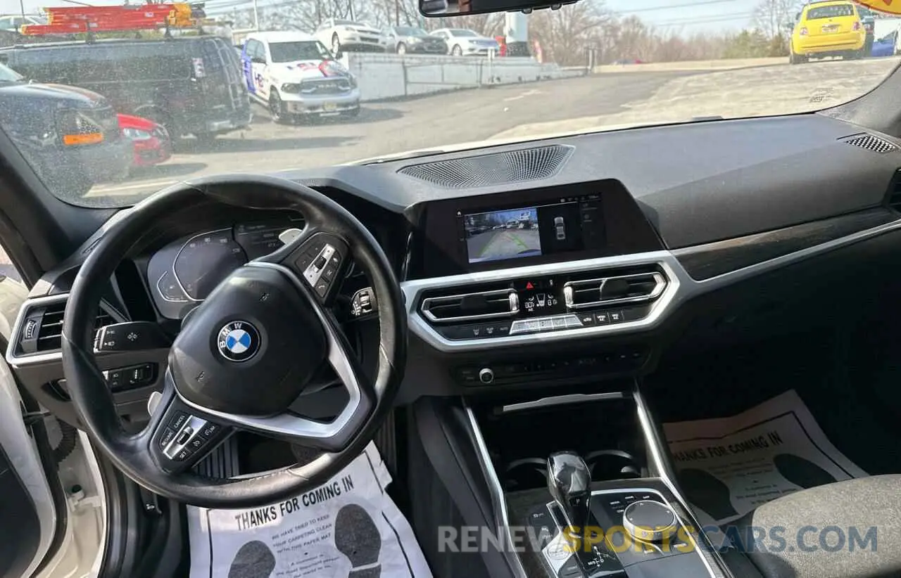 9 Photograph of a damaged car 3MW5R1J00M8B48688 BMW 3 SERIES 2021