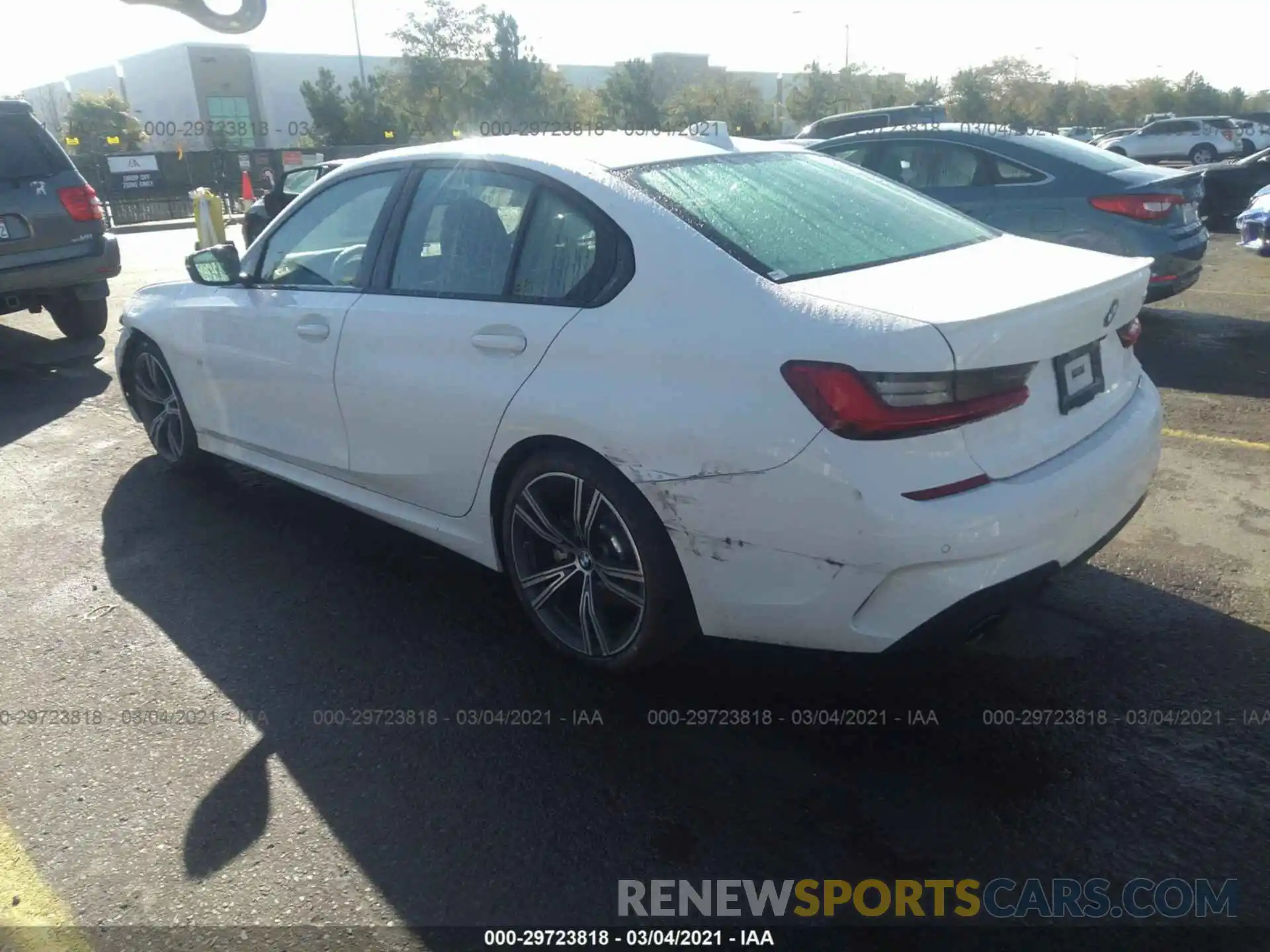 3 Photograph of a damaged car 3MW5R1J00M8B49162 BMW 3 SERIES 2021