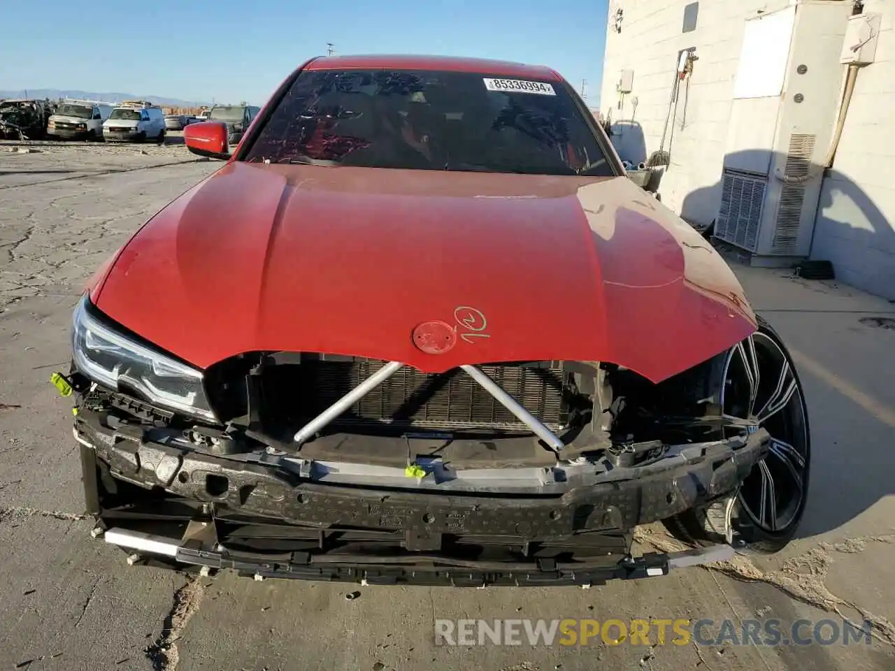 5 Photograph of a damaged car 3MW5R1J00M8B66768 BMW 3 SERIES 2021