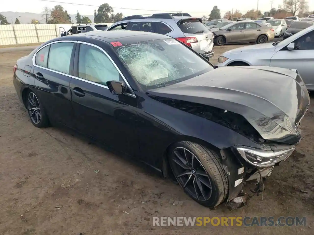 4 Photograph of a damaged car 3MW5R1J00M8B70027 BMW 3 SERIES 2021