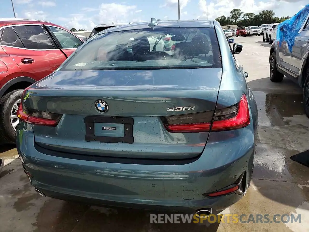 6 Photograph of a damaged car 3MW5R1J00M8B73445 BMW 3 SERIES 2021